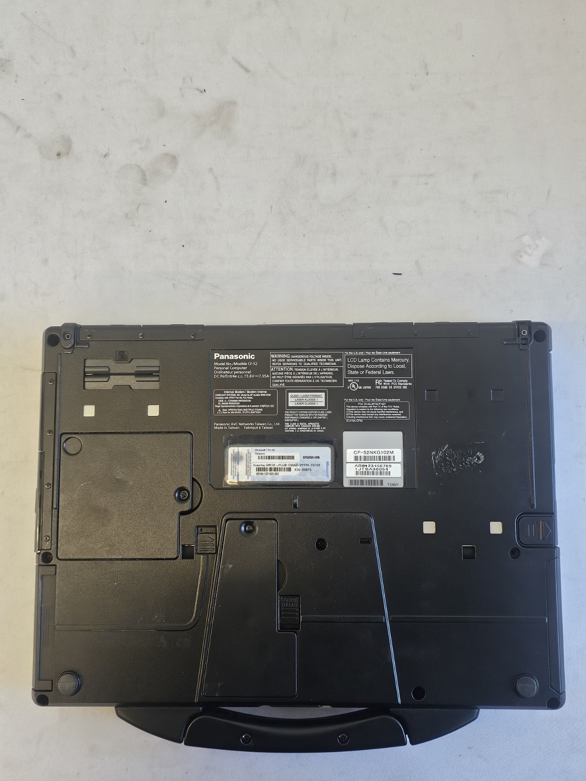 Panasonic Toughbook CF-52 Laptop – Intel i5-M540 – 4GB RAM – 500GB HDD – Win 10