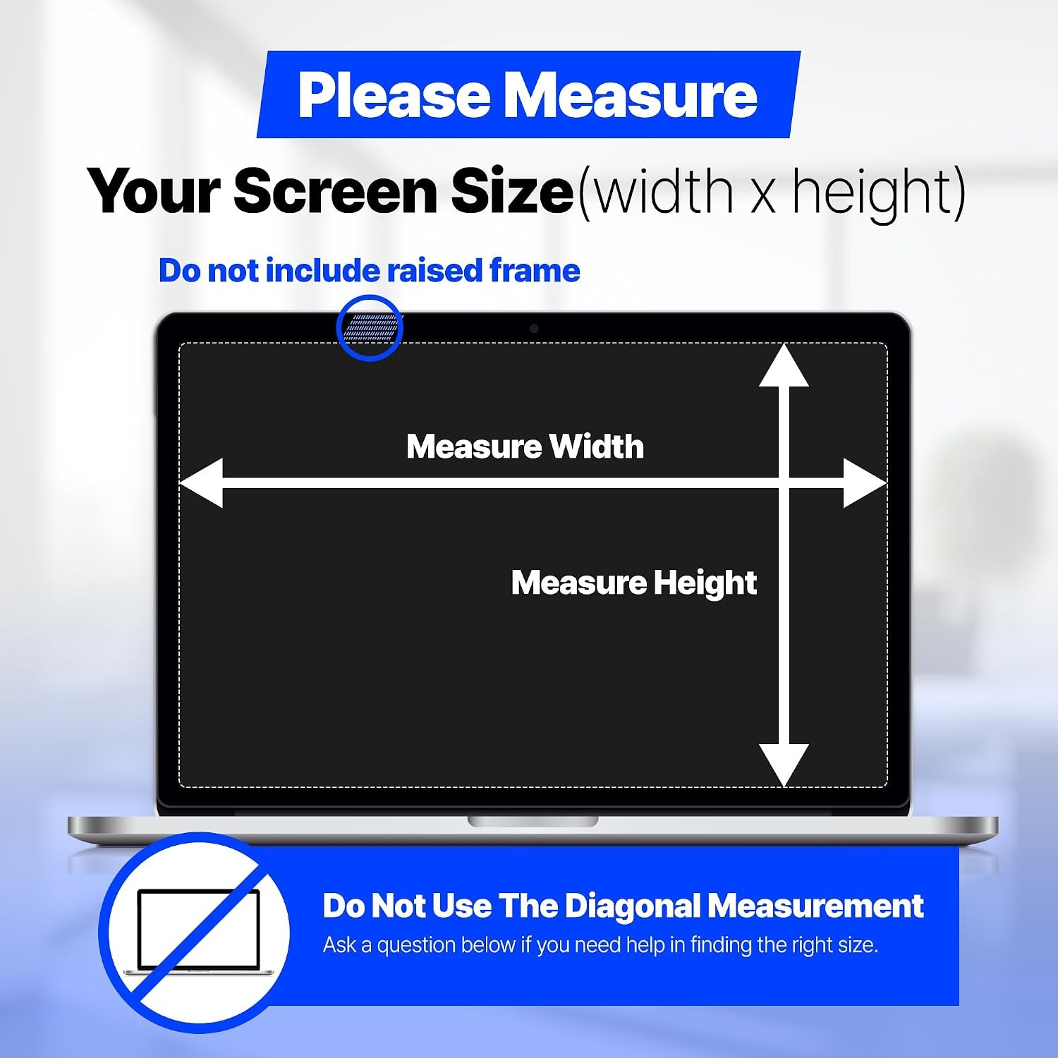 Screen Protector for Microsoft Surface Laptop7 13.8 inch – Privacy, Anti Glare