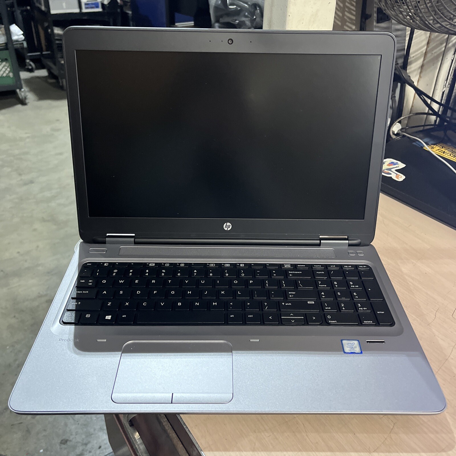 HP PROBOOK 650 G3 INTEL CORE I7-7600U 2.80GHZ 8GB RAM NO HD