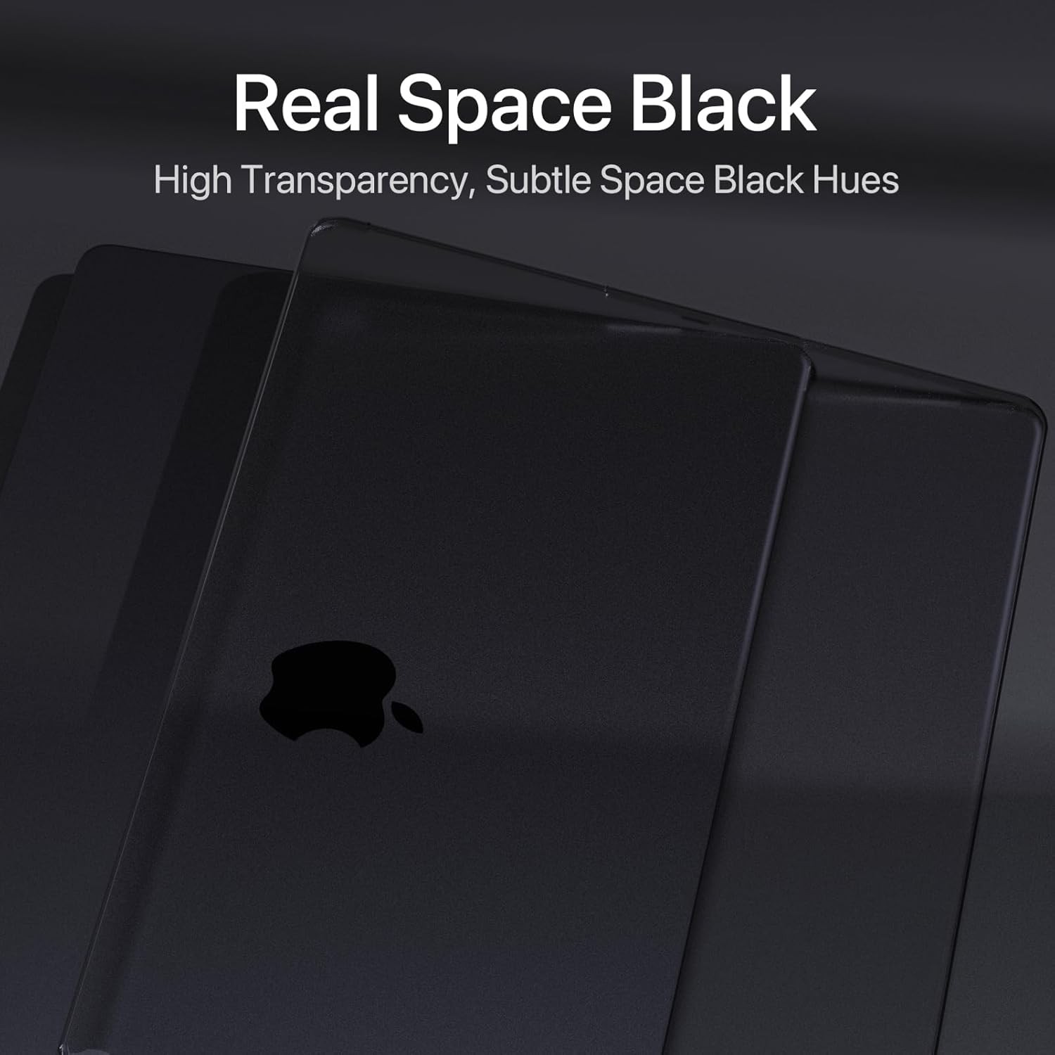 Sleeve for MacBook Pro 16 inch | Protective Hard Shell | Space Black Clear