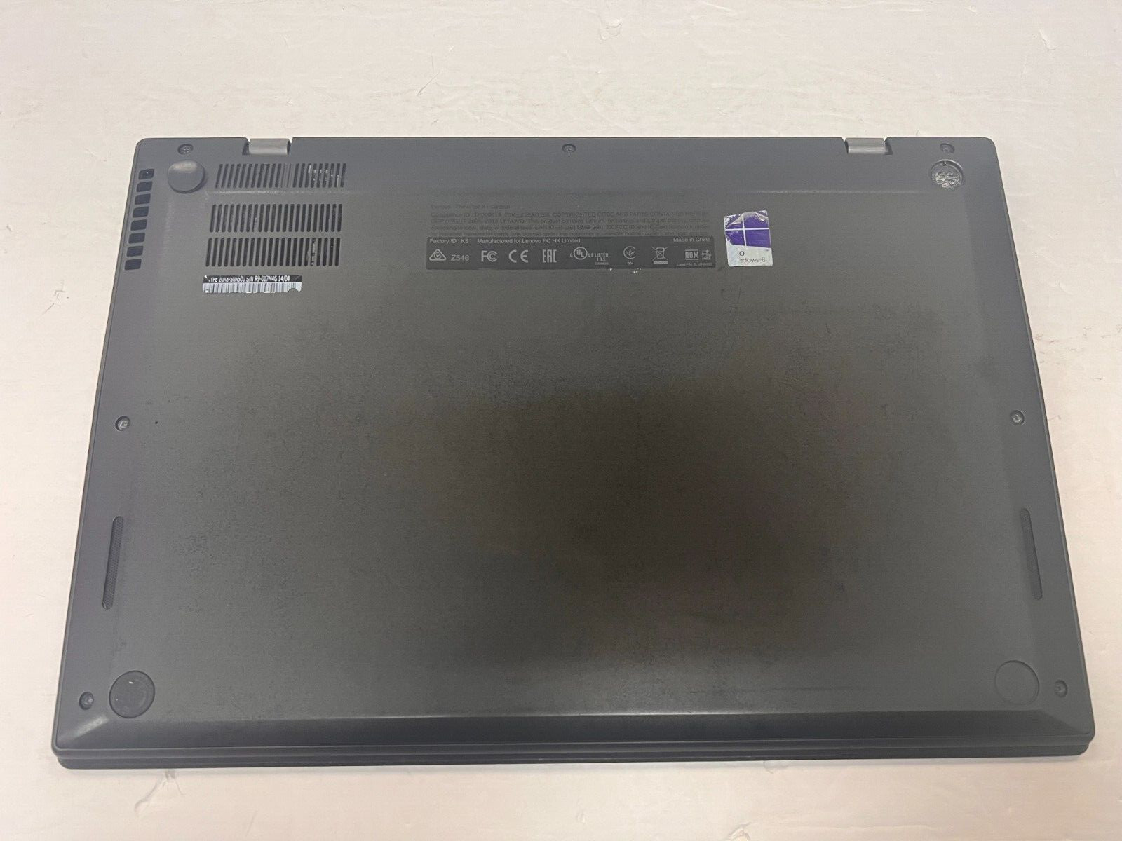 Lenovo Thinkpad X1 20A8S0A500 14″ Intel i5-4300U 8GB RAM 180GB SSD Win 10 Pro