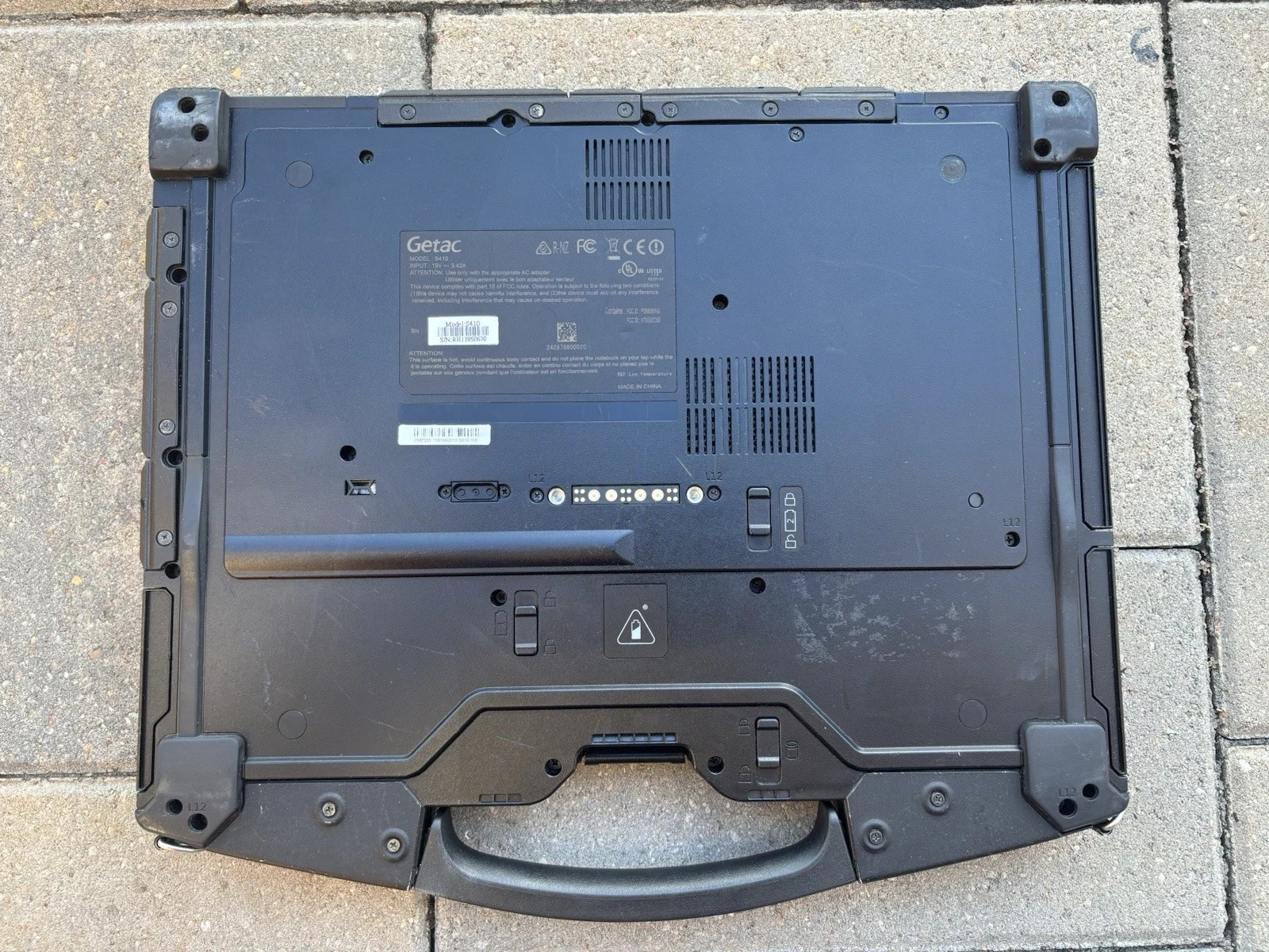 Getac S410 Rugged Laptop Core i5-6300U @2.40GHz 8GB 256GB SSD Win 11 Touch 4G