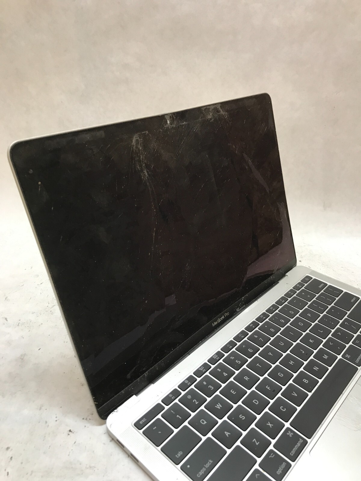Apple MacBook Pro Late 2016 A1708 Chassis NO MOTHERBOARD For Parts Cracked – -DW