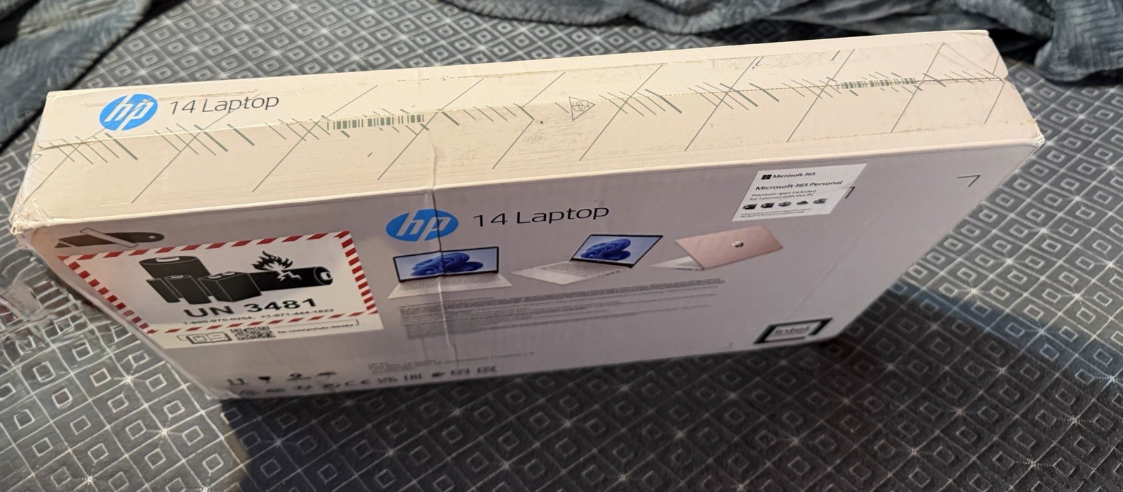 NEW HP 14” Pale Rose Gold Laptop via with FREE SHIPPING!!!!