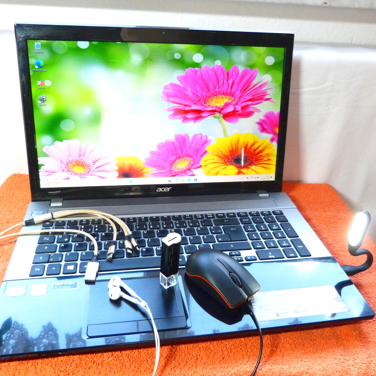 Acer V3 771 POWER 17″ HDP l 16GB RAM NEW l SSD HDD Windows 11 USB3 HDMI DVDR