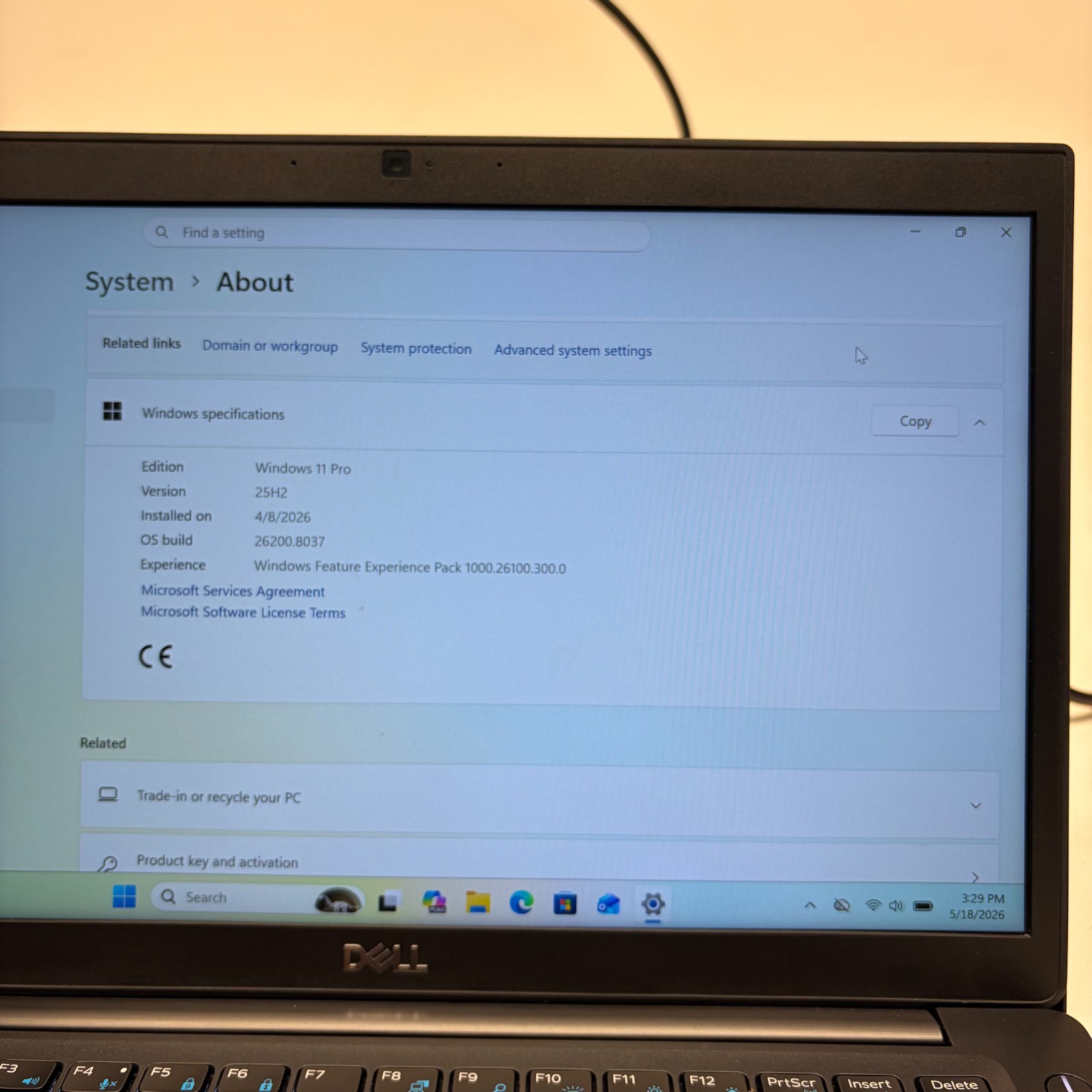 Dell Latitude 7490 w/ Power Supply