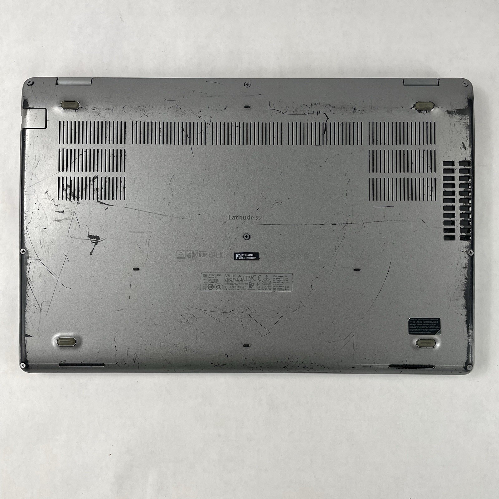 Dell Latitude 5511 15.6″ i7-10850H 2.70 GHz 16 GB RAM No SSD No OS Missing Key