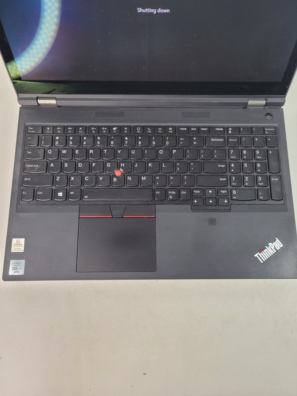 Lenovo ThinkPad P15 Gen 1 Black i7-10850H 32GB 512GB Quadro T2000 Touchscreen #5