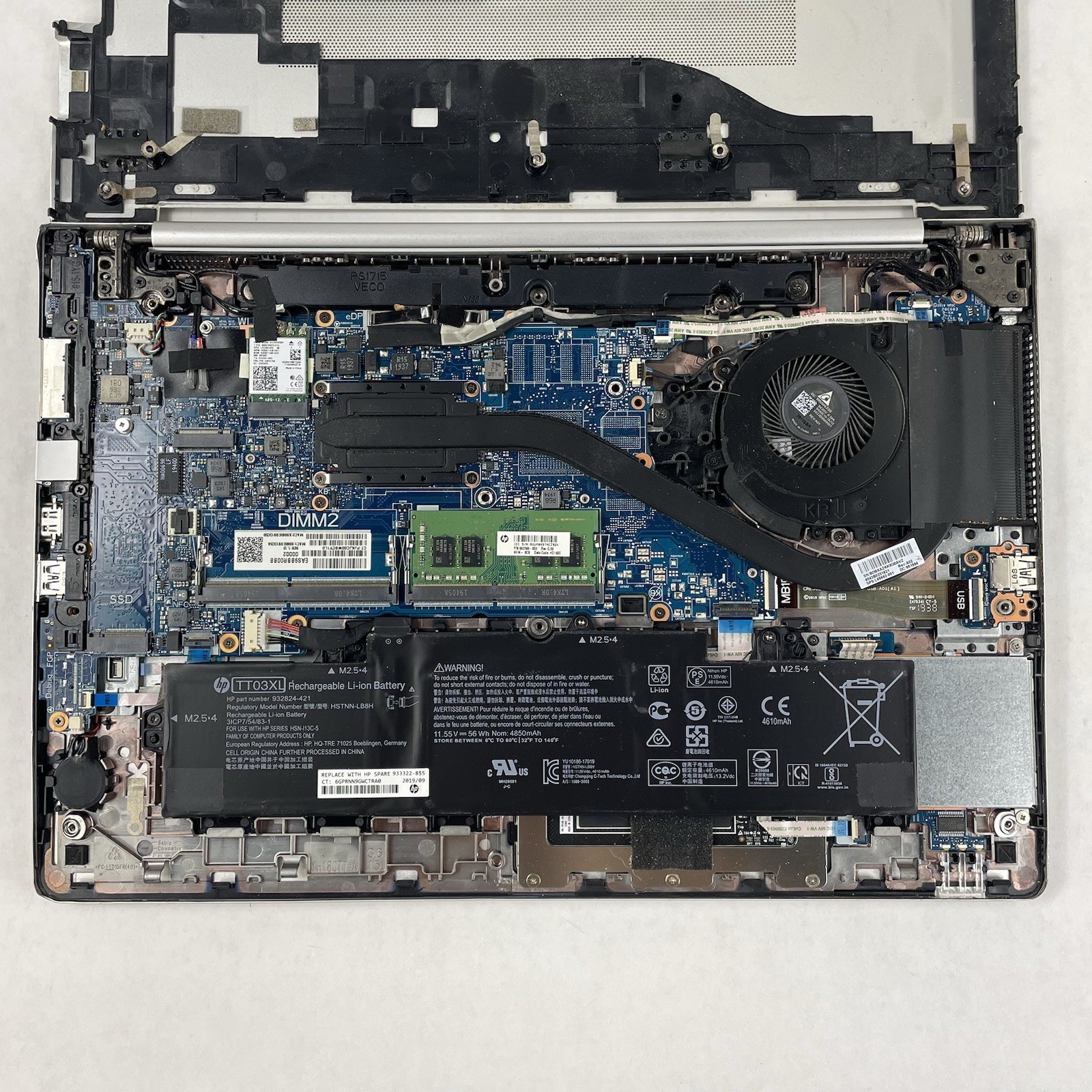 HP EliteBook 850 G6 15.6″ i5-8365U 1.60 GHz 8 GB RAM No SSD/OS/AC – Dent