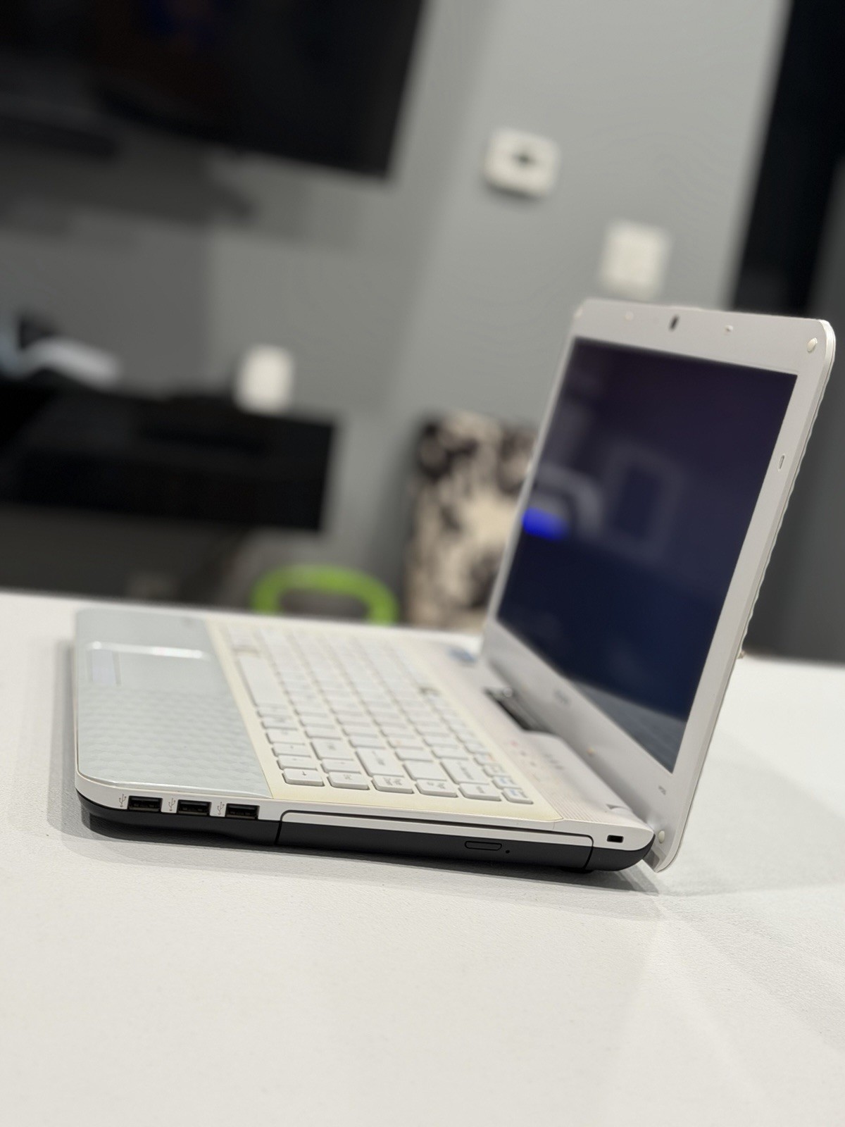 Sony VAIO VPCEG Laptop – Intel Core i3 – 300GB HDD – White – No Charger Included