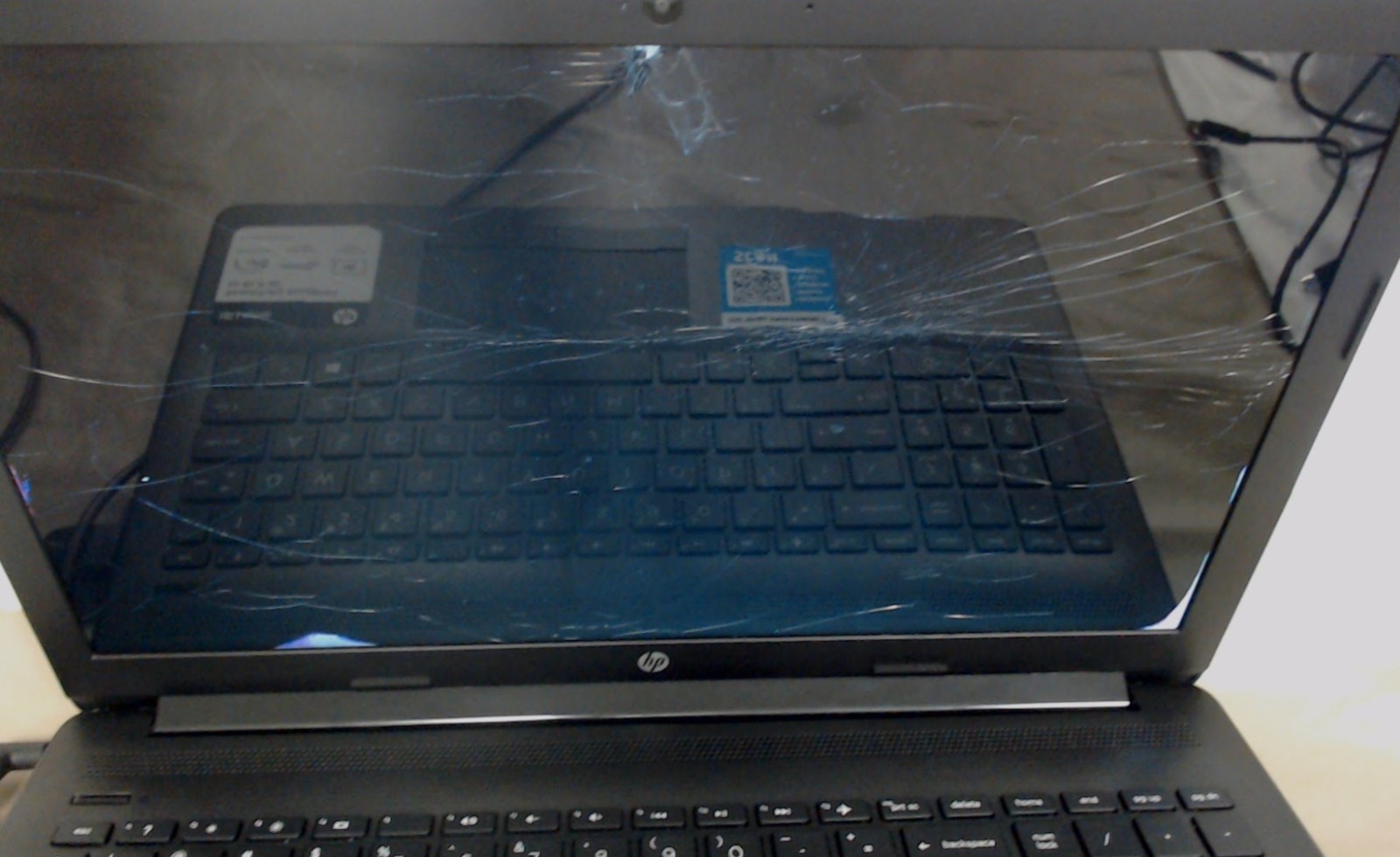 HP Pavilion 15.6 HD Notebook Computer, Intel AMD A6-9225, 4GB RAM, 1TB HD, used