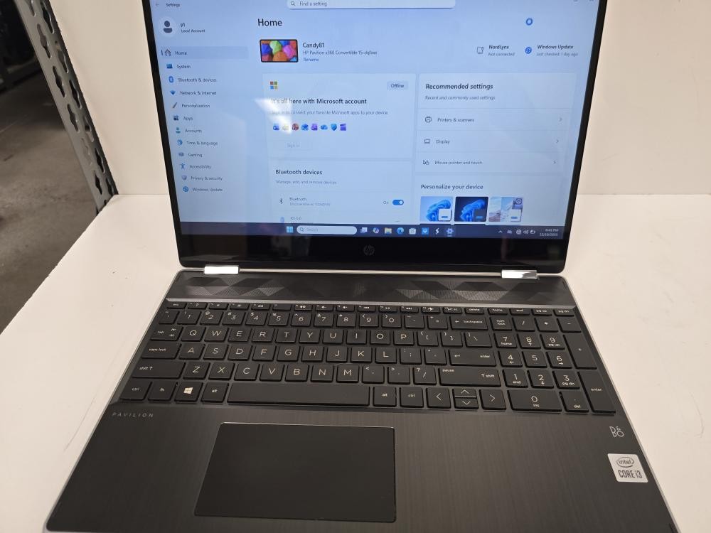 HEWLETT PACKARD HP ENVY X360 CONVERTIBLE MODEL15-DR1066NR (P21026805)
