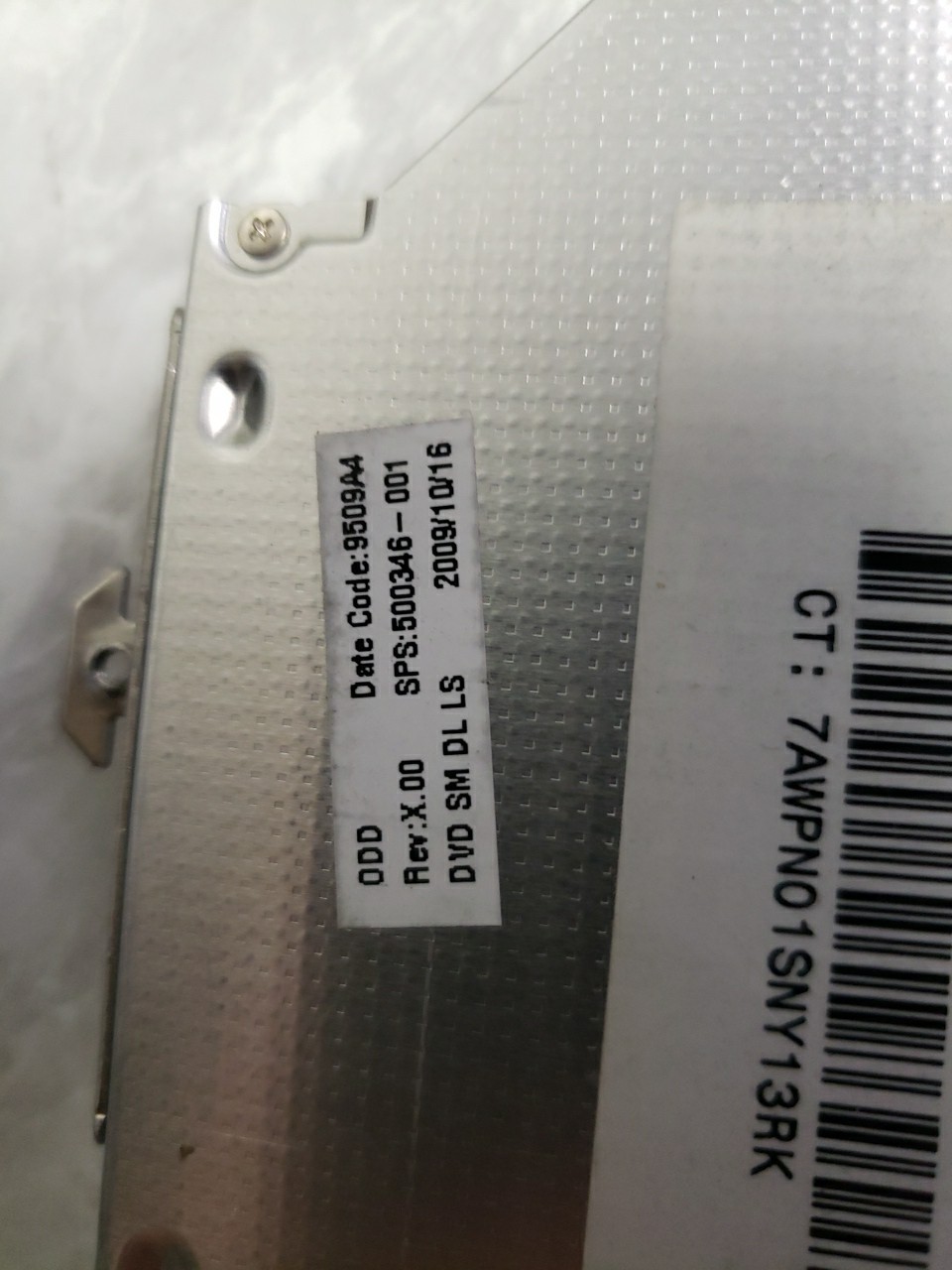 HP PROBOOK 6730B optical drive cd/ dvd burner 574285-fco 500346-001 free ship