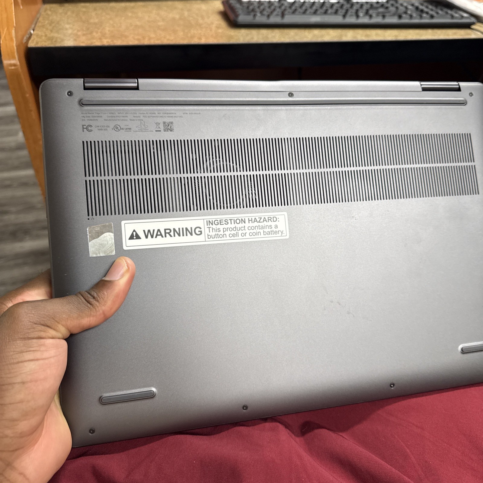 Lenovo Yoga 7 2-in-1 16IML9 16″ Core Ultra 7 155U 4.8GHz 16GB RAM 1TB SSD