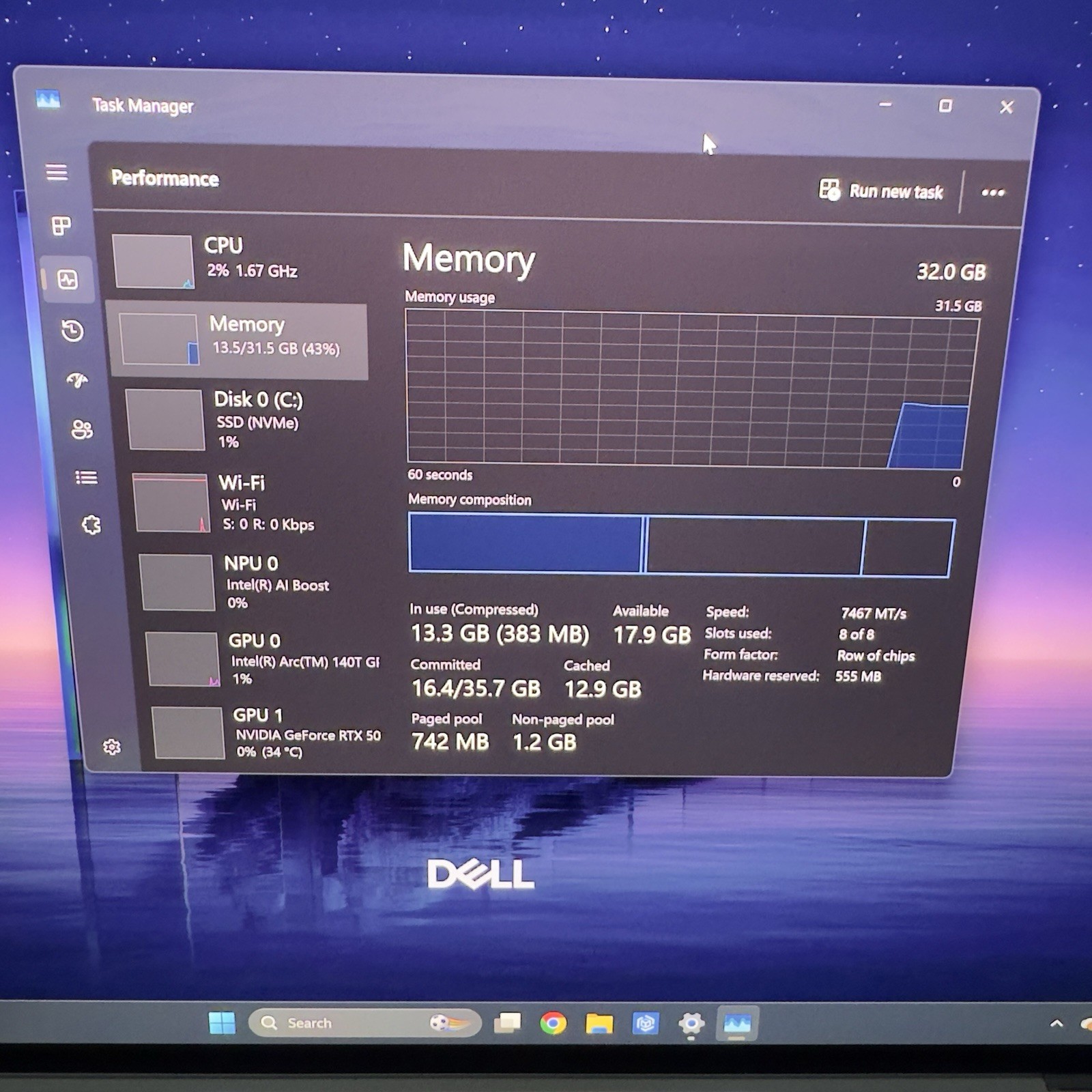 Dell Premium XPS 16 (ULTRA 7 255H 32GB RAM 1TB NVIDIA 5050) 120HZ 4k OLED
