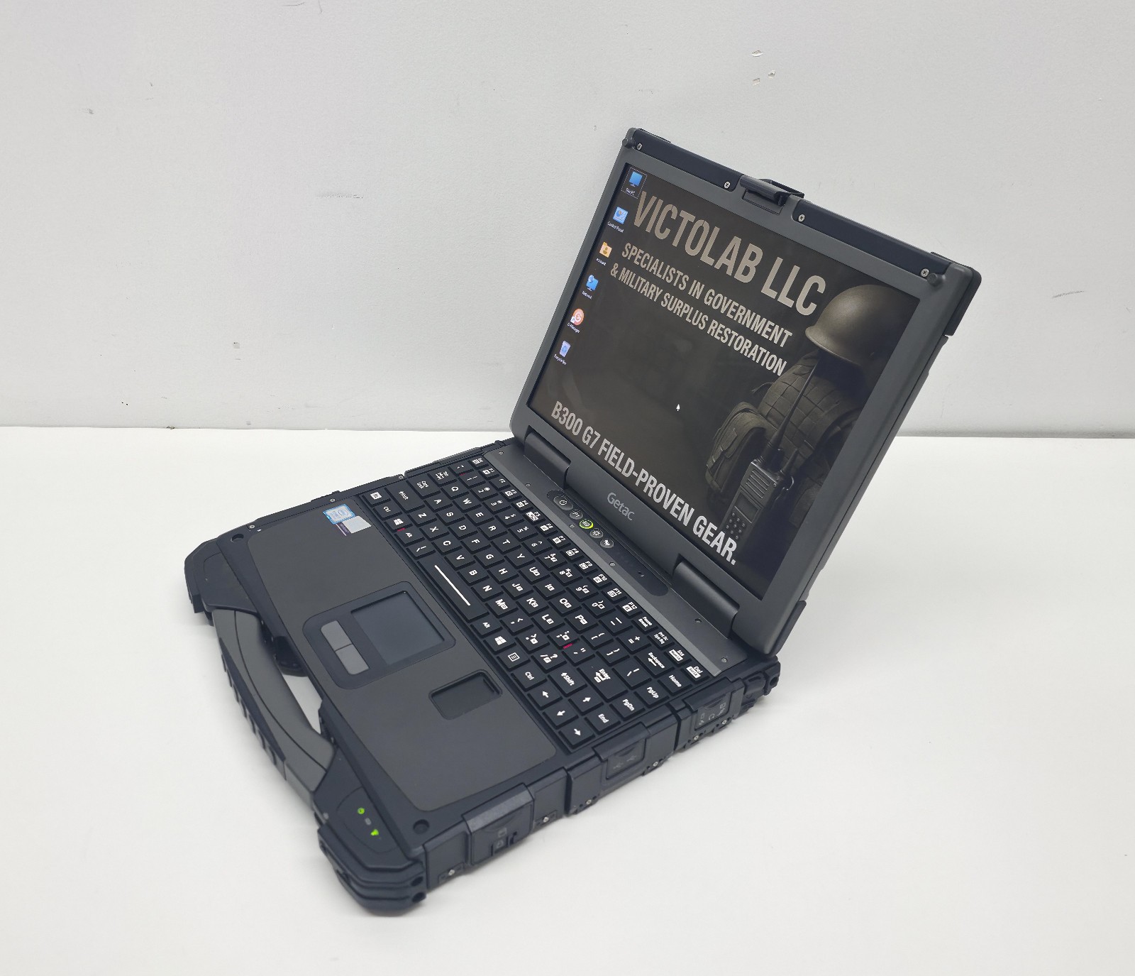 Getac B300 G7 Fully Rugged i7 8th Gen 8GB 256GB SSD W11 TPM BT GPS 4G LTE Touch