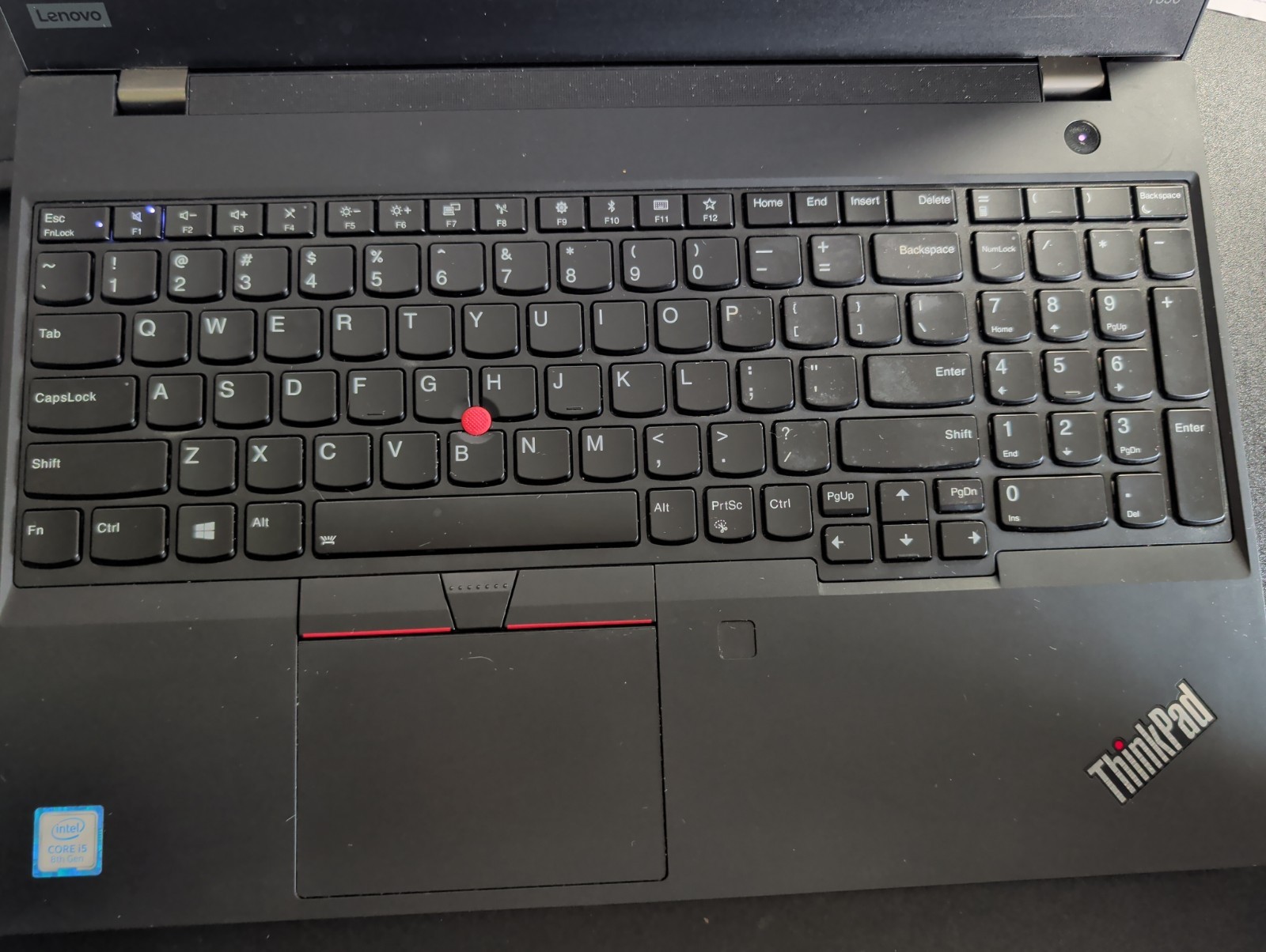 LENOVO THINKPAD T590 i7-8665U @ 1.90GHz, 8GB RAM, NO HDD/OS
