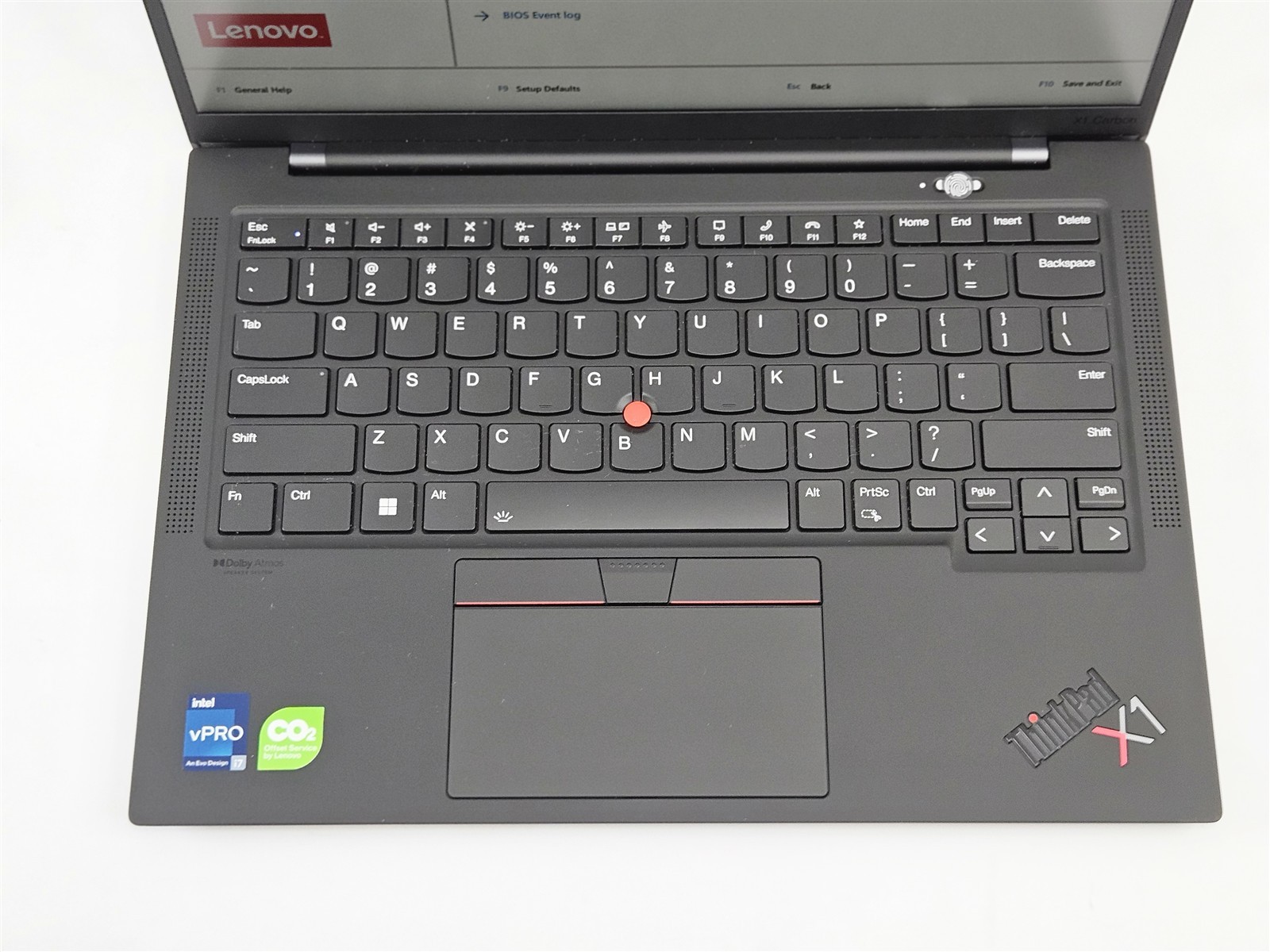 Lenovo 14″ ThinkPad X1 Carbon Gen 10 i7-1265U 16GB RAM 512GB SSD Black No OS