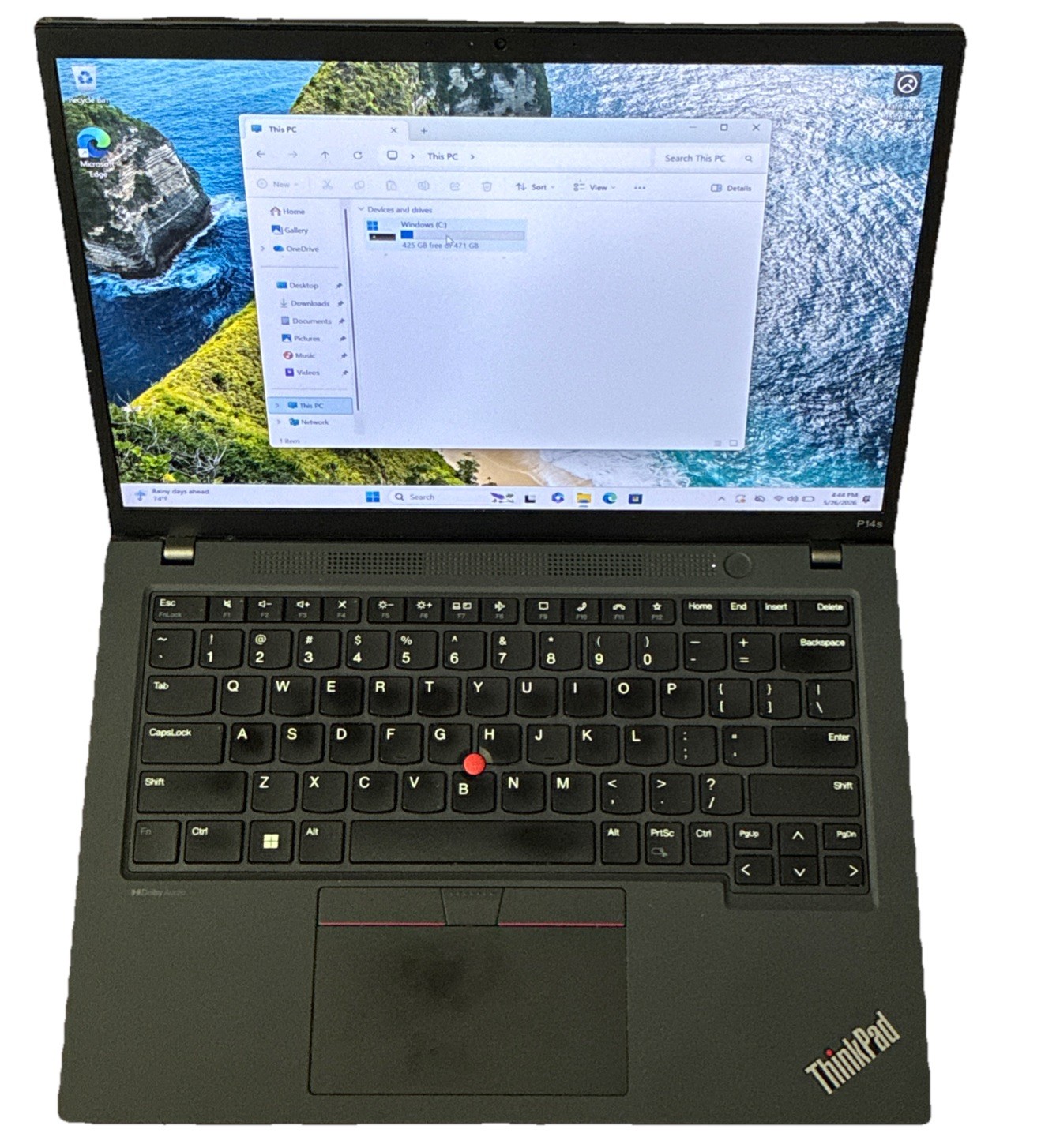 Lenovo ThinkPad P14s Gen 4 14″ i7-1370P, 512GB NVMe, 16GB RAM FHD+ Warranty