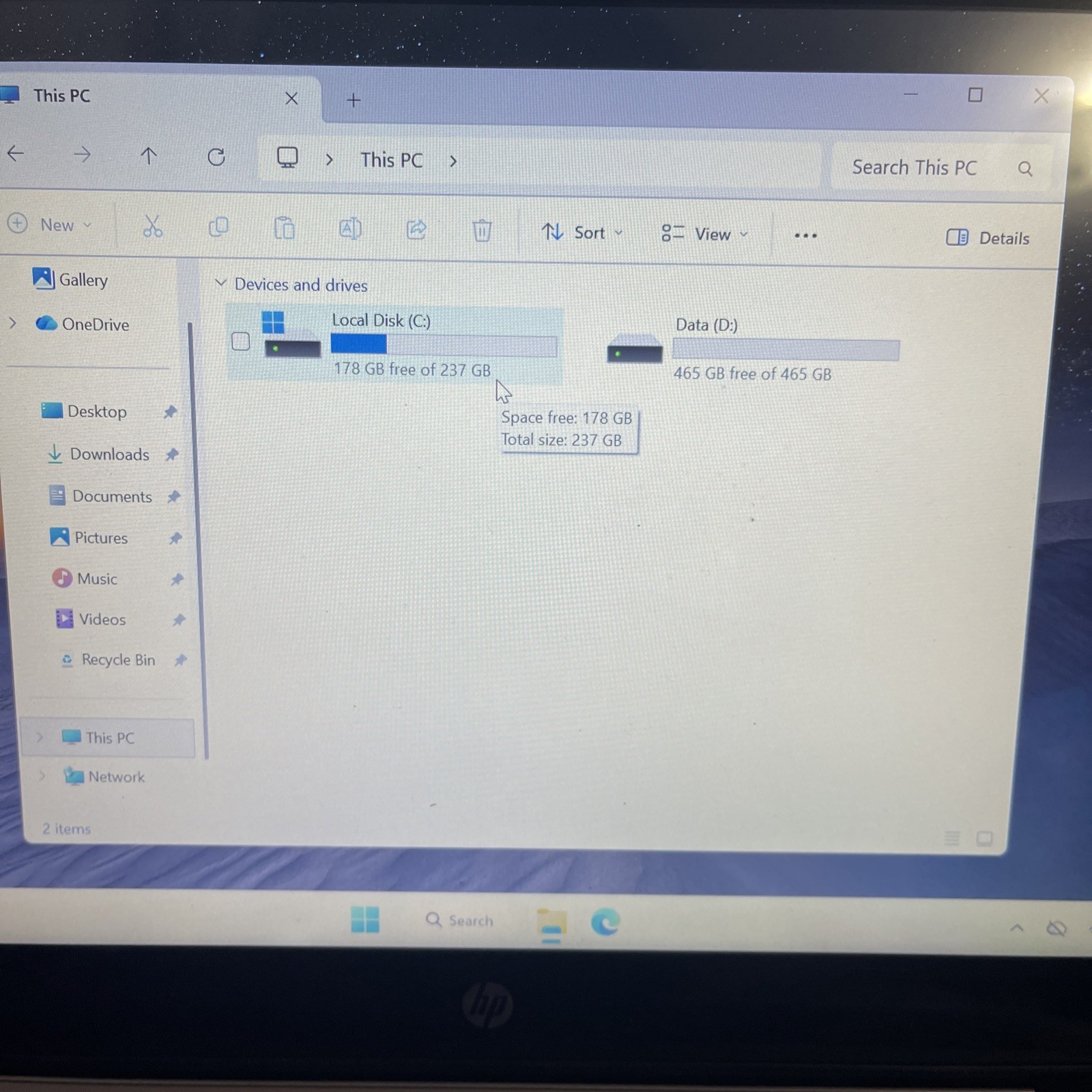 HP EliteBook 840 G4 Laptop i7-7500 16GB 256GBSSD 500GBHD W11PRO Tested Good+AC