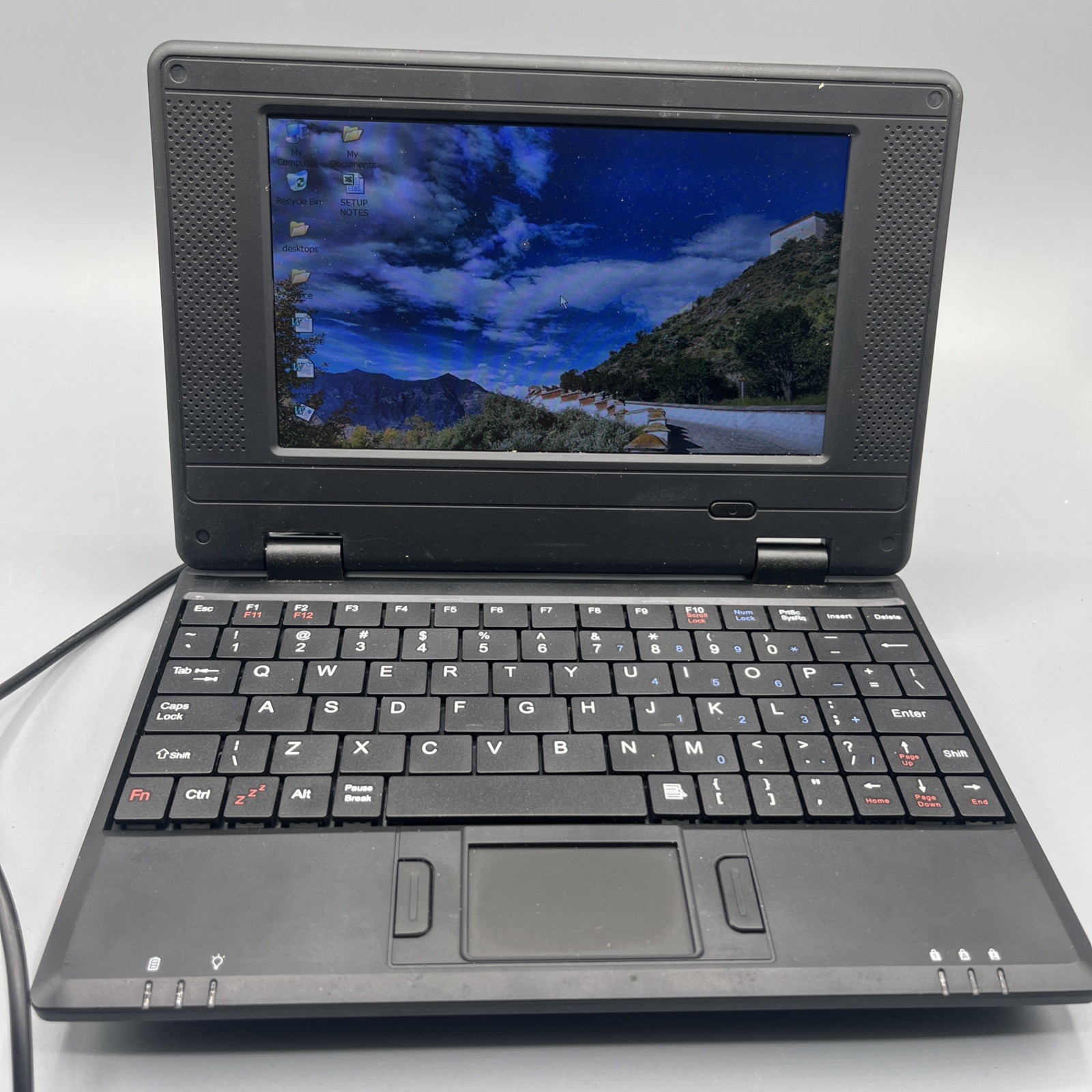 Unbranded Microsoft Windows CE Embedded Mini Laptop Computer – Tested READ