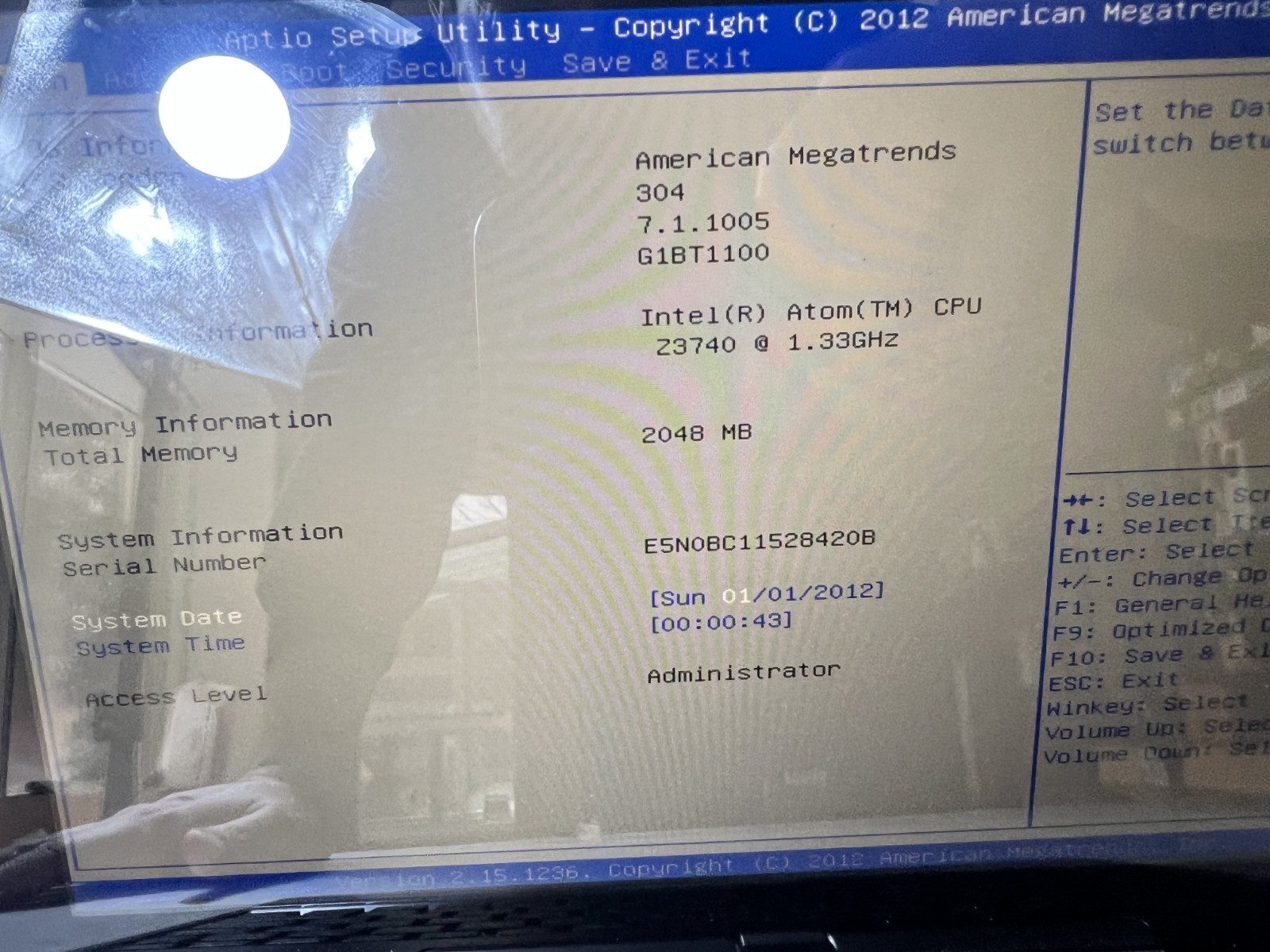 ASUS Transformer Book T100TA Intel Atom Z3740 10.1″ 2GB RAM As-Is for Parts READ