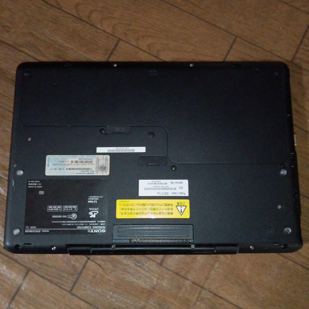 As is SONY VAIO S SVS131B12N Laptop PC JUNK for Repair Parts Core i5−21350M