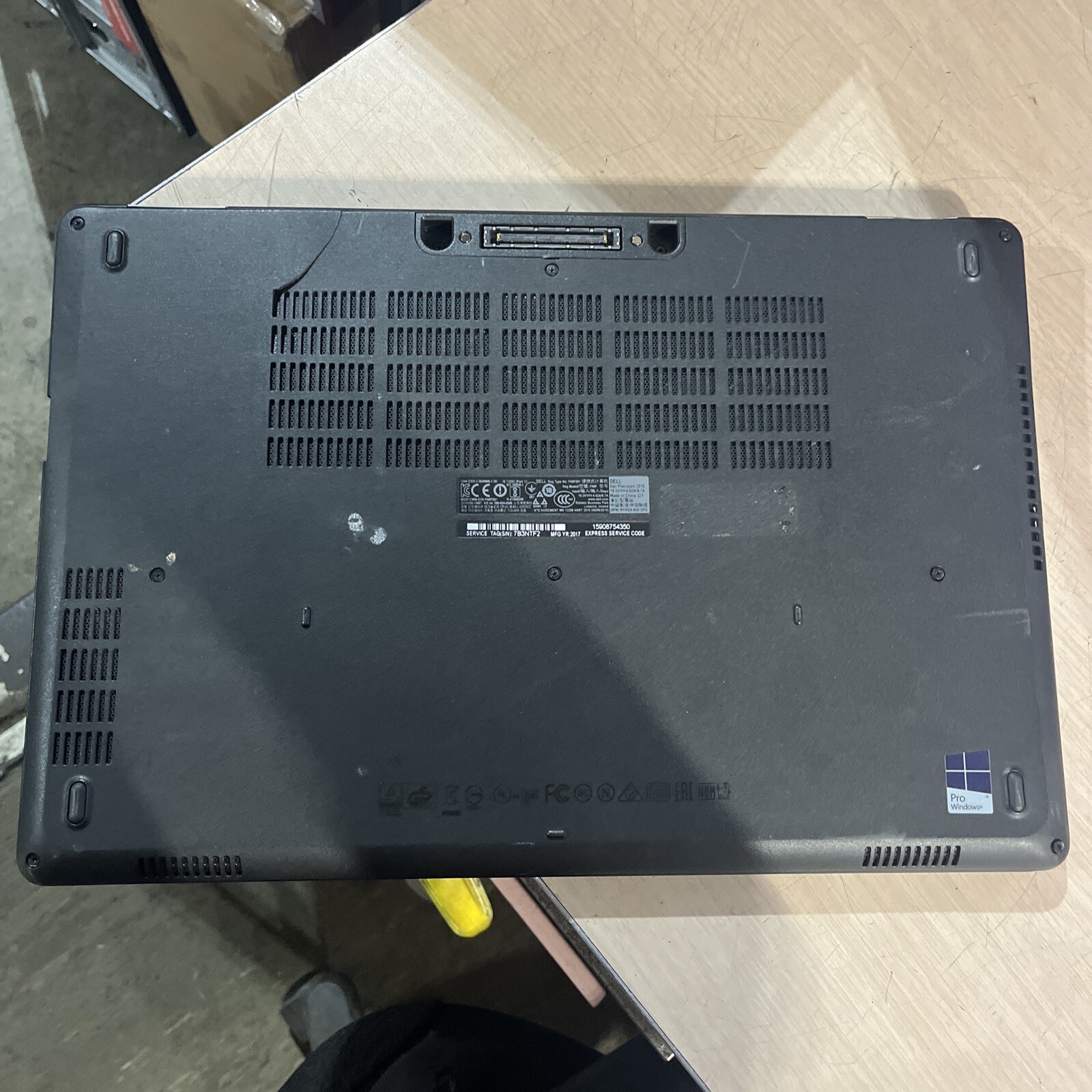 DELL PRECISION 3510 INTEL CORE I5-6300H 2.30GHZ 4GB RAM NO HD