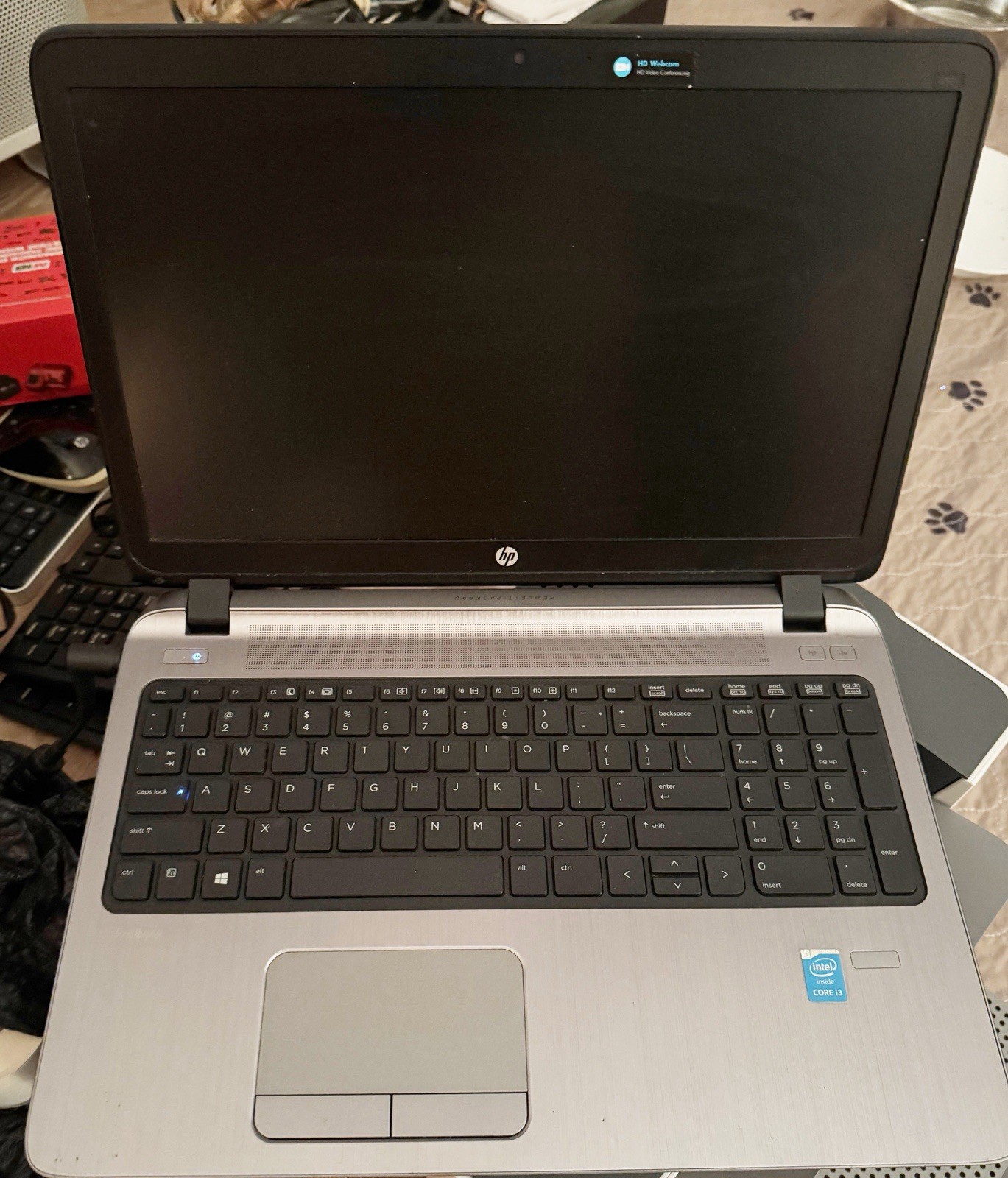 HP ProBook 450 G2 15.6″ 4.0GB, Intel Core i3-4005U 1.70GHz 4GB RAM No Charger