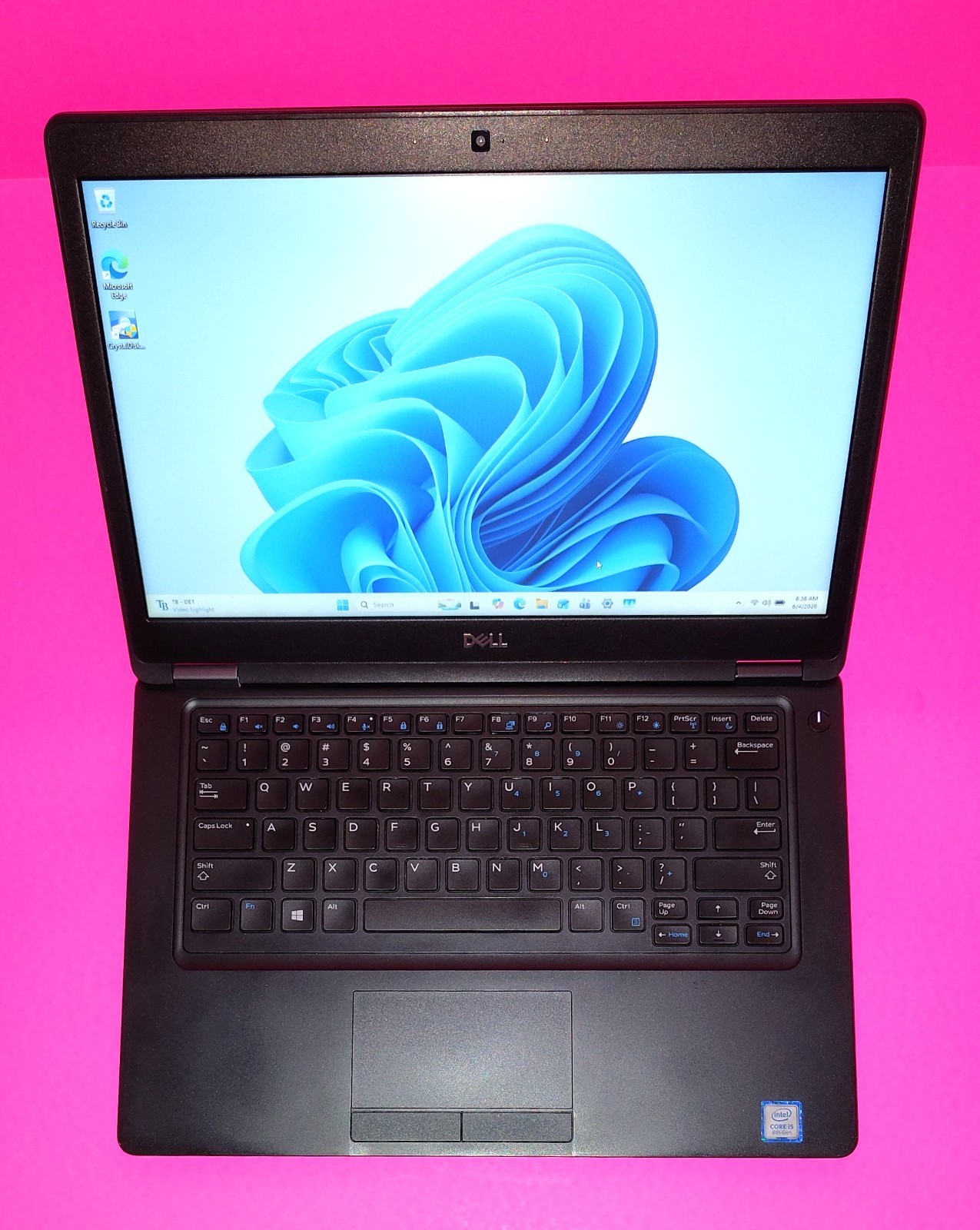 Dell 14″ Latitude 5490 FHD Laptop i5-8350U 8GB 256GB SSD W11 Pro NVIDIA GeForce