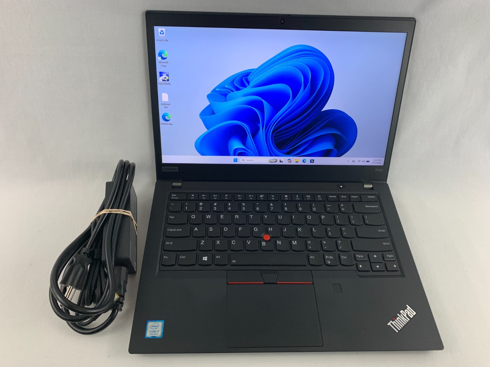 Lenovo ThinkPad P43s Laptop Intel Core i7-8565U 1.8GHz, 16GB RAM, 500GB SSD W11P