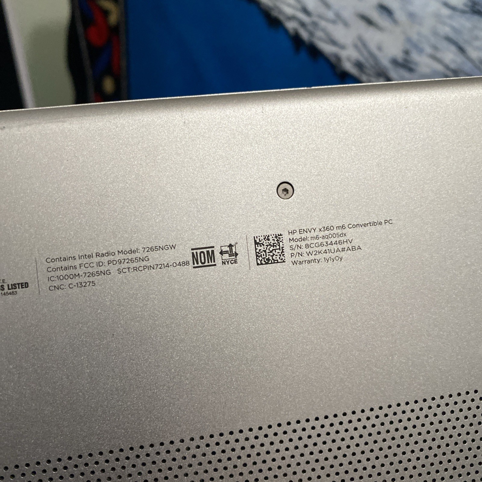 HP Envy x360 M6 15.6″ i7-6560U 2.2GHz 12GB RAM 1TB HDD Win10 Tested Reset