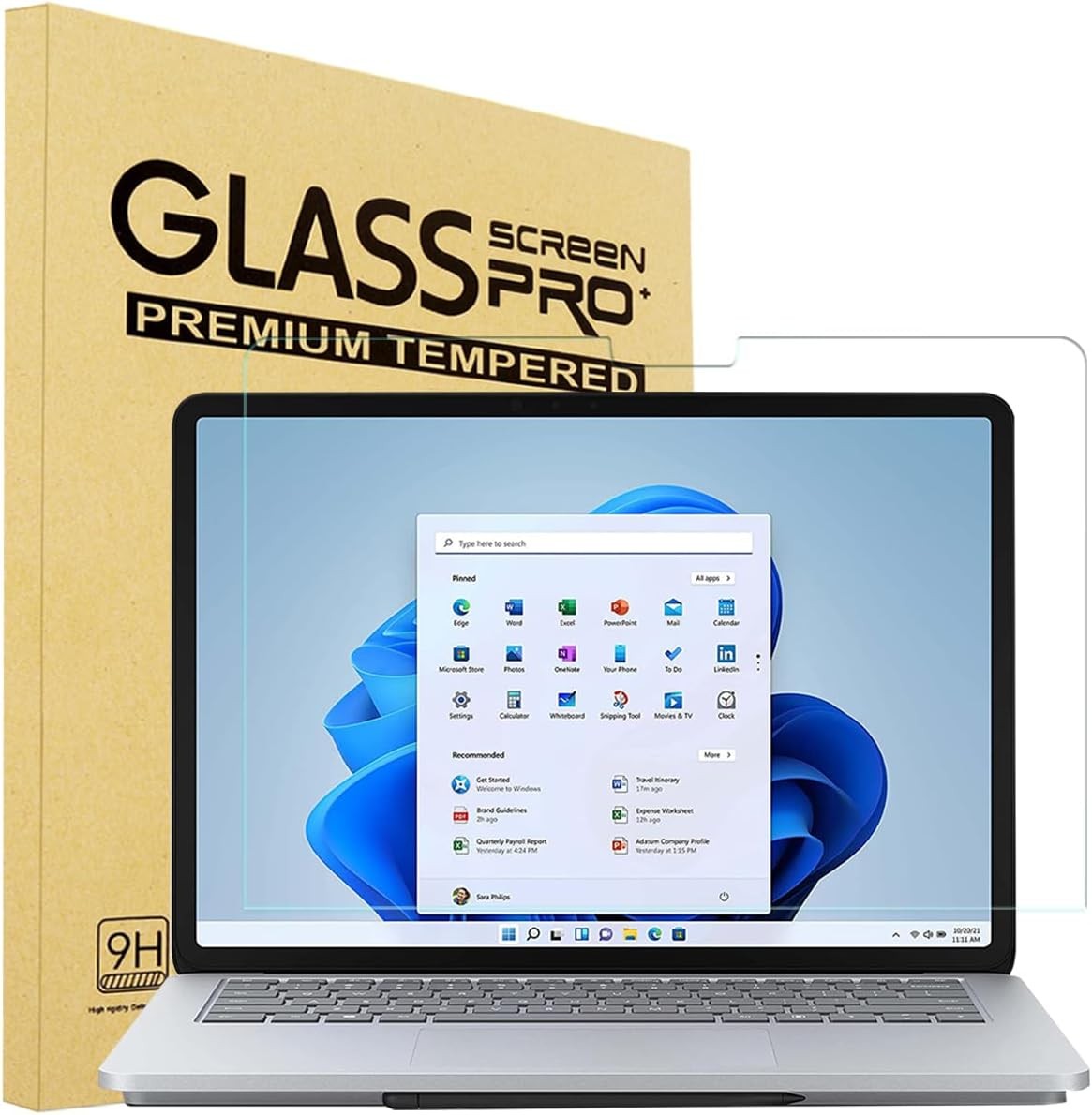 Tempered Glass Screen Protector for Microsoft Surface Laptop Studio 2 (2023)