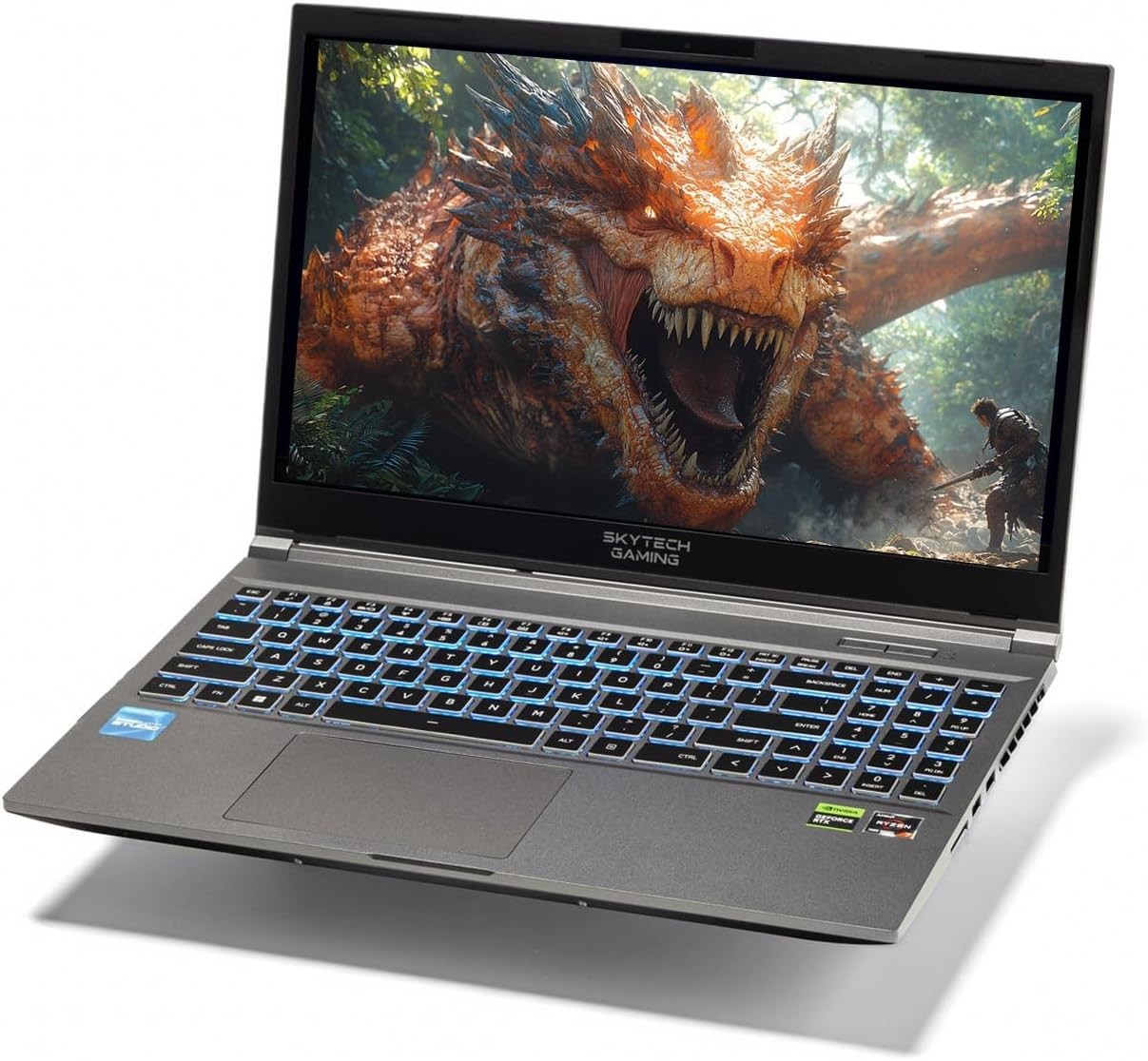 Skytech Gaming Lumi Gaming Laptop: Ryzen 7 7435HS,RTX 4050, 1TB Gen4, 16GB-USED