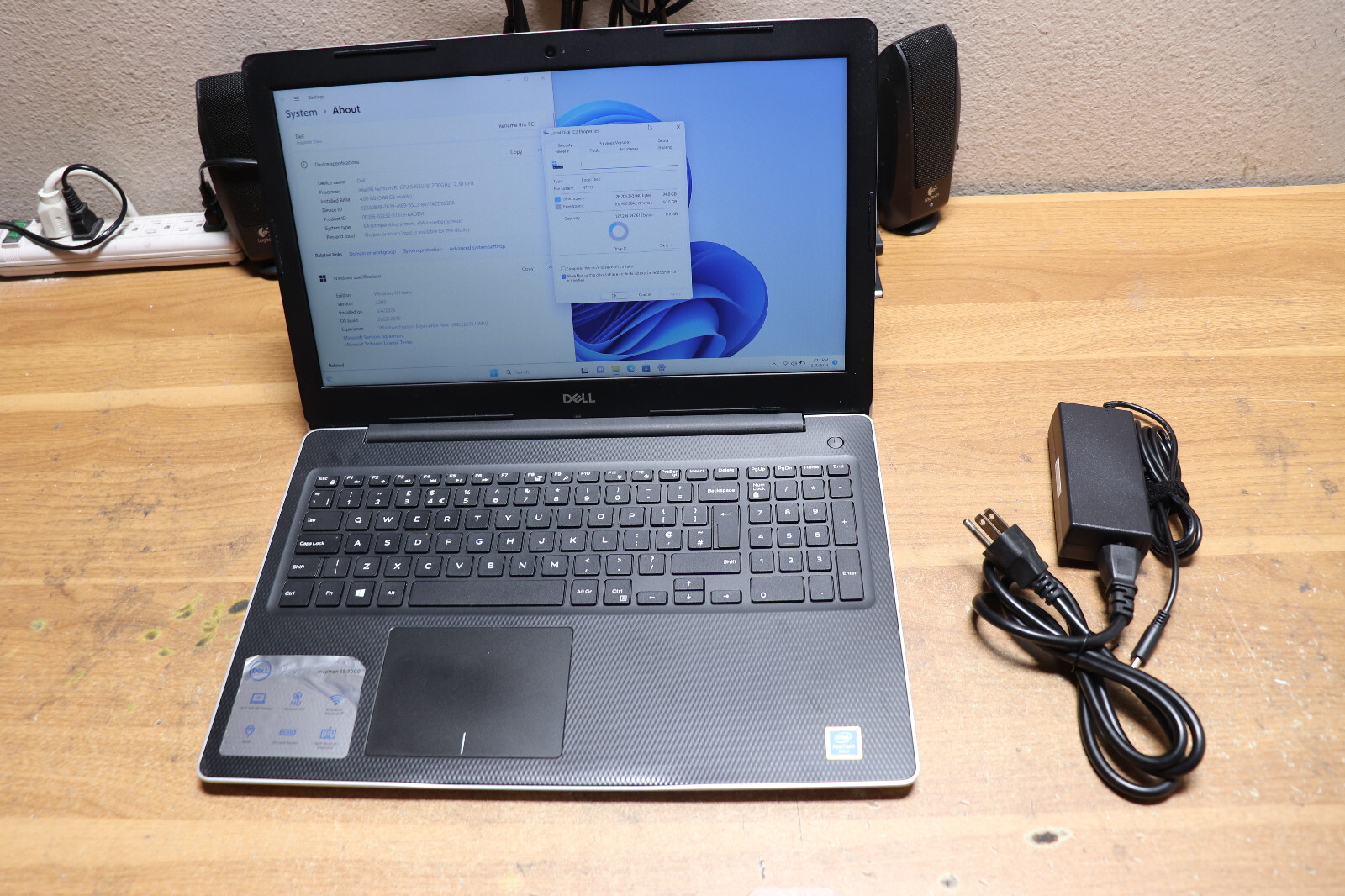 Dell Inspiron 15 3583 15.6″ HD Pentium Gold 5405U/UHD Graphics 610 4G 128G Win11