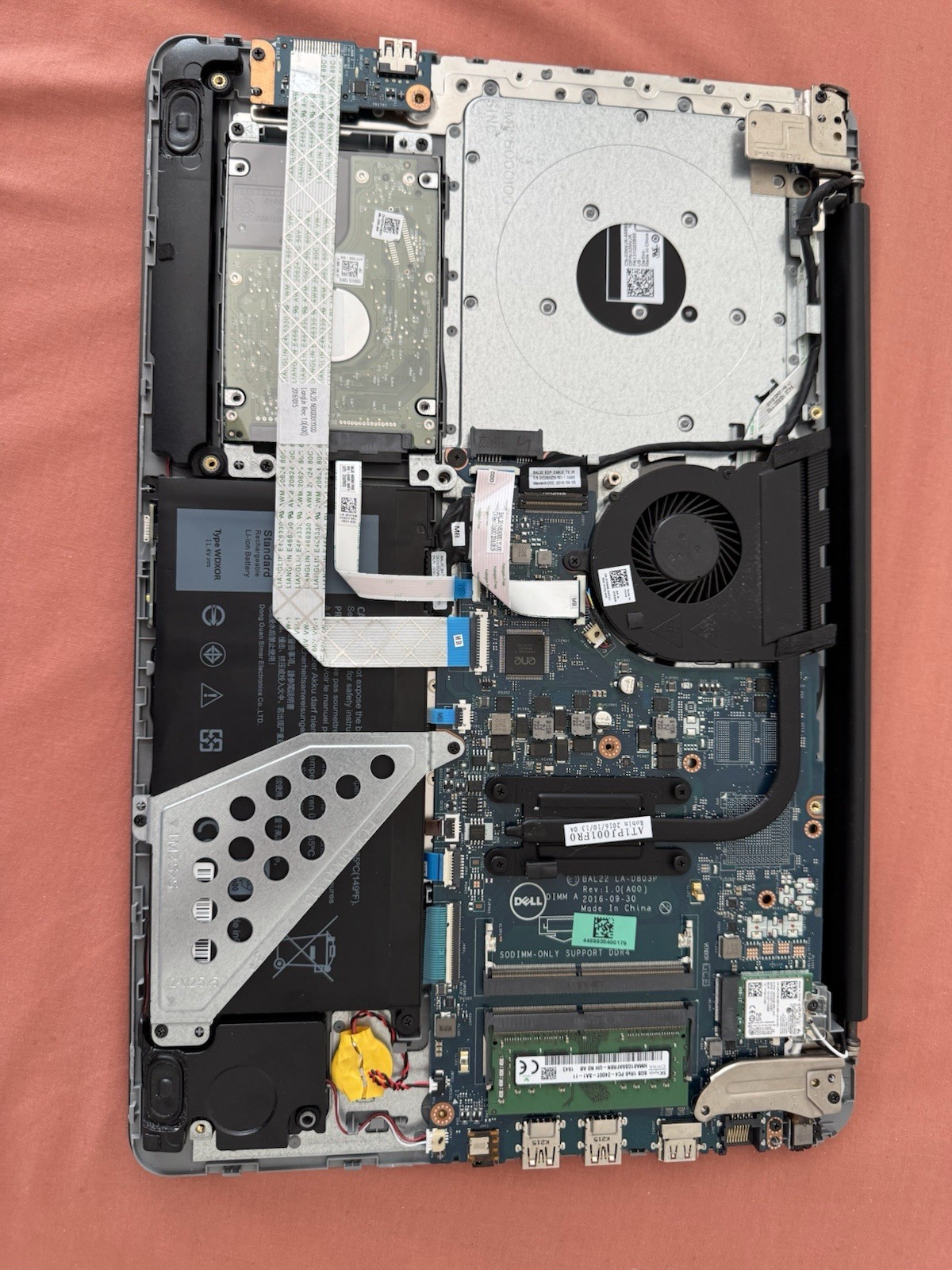 Dell Inspiron 15 5567 Laptop AMD 12GB RAM, 1TB HDD, Win 11 Reconditioned