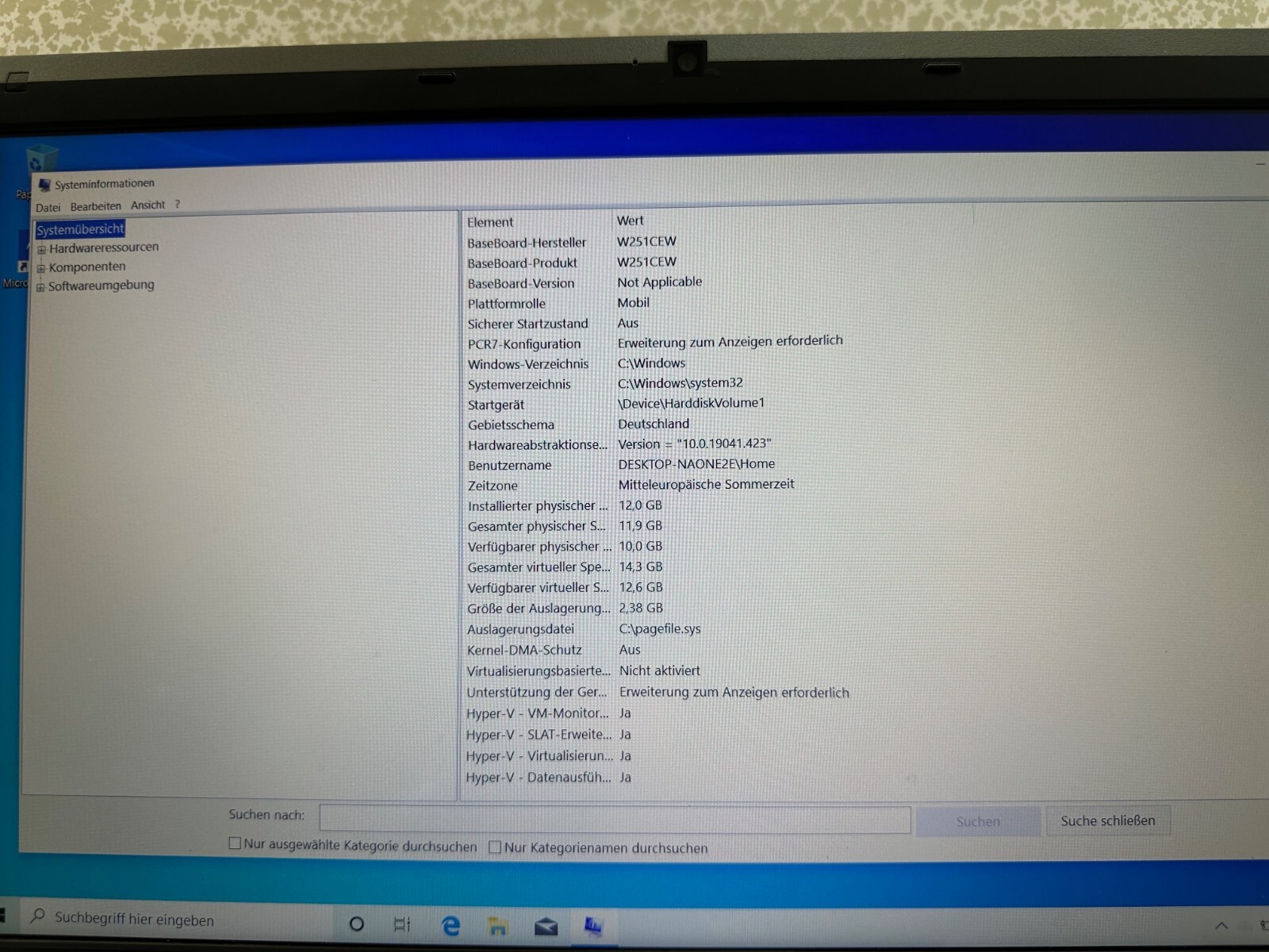 Proline Professional W25CEW Intel Core i3, 128GB SSD, 12GB RAM 15 inch Laptop