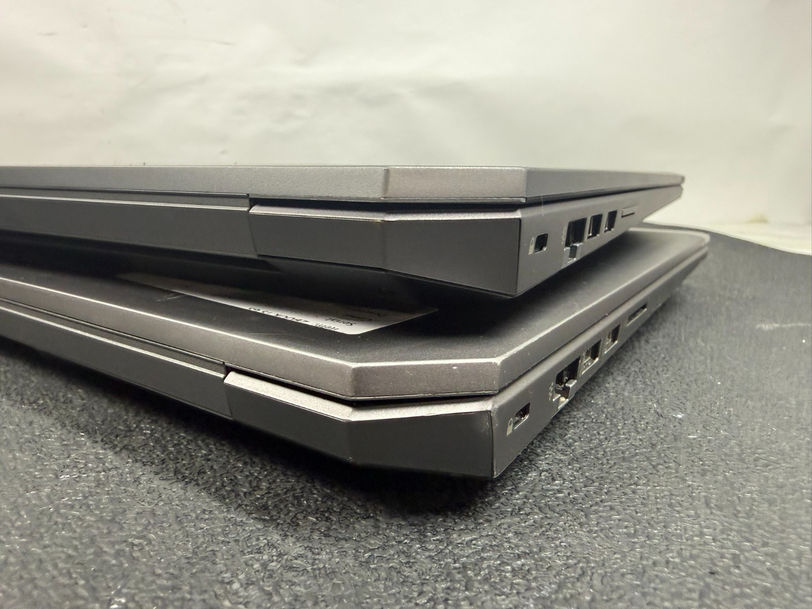 LOT OF 2 HP ZBook 15 G5 15.6″ i7-8850H 16GB 512GB P2000 – BIOS LOCK ~ READ