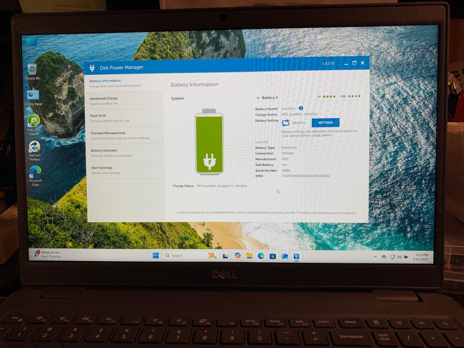 Dell Latitude 3510 i5-10210u, 12GB-256GB M2 NVMe SSD Windows 11 Pro # 9YY1G63