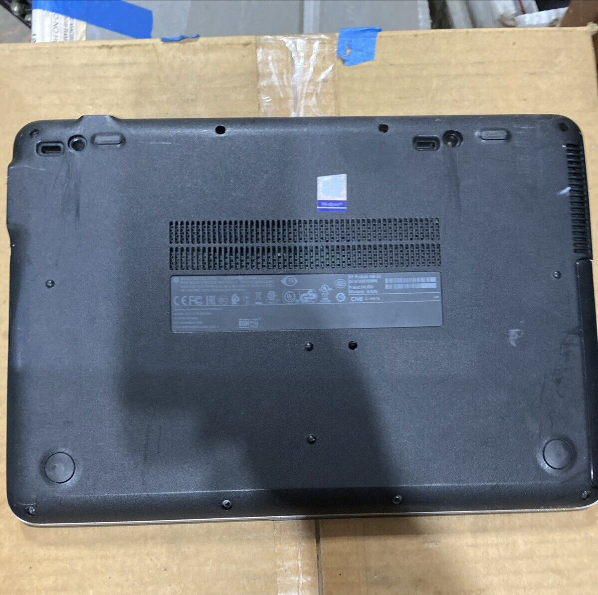 HP PROBOOK 640 G3 INTEL CORE i7-7600U 2.80GHZ 16GB RAM **BIOS L0CKED /NO BATTERY
