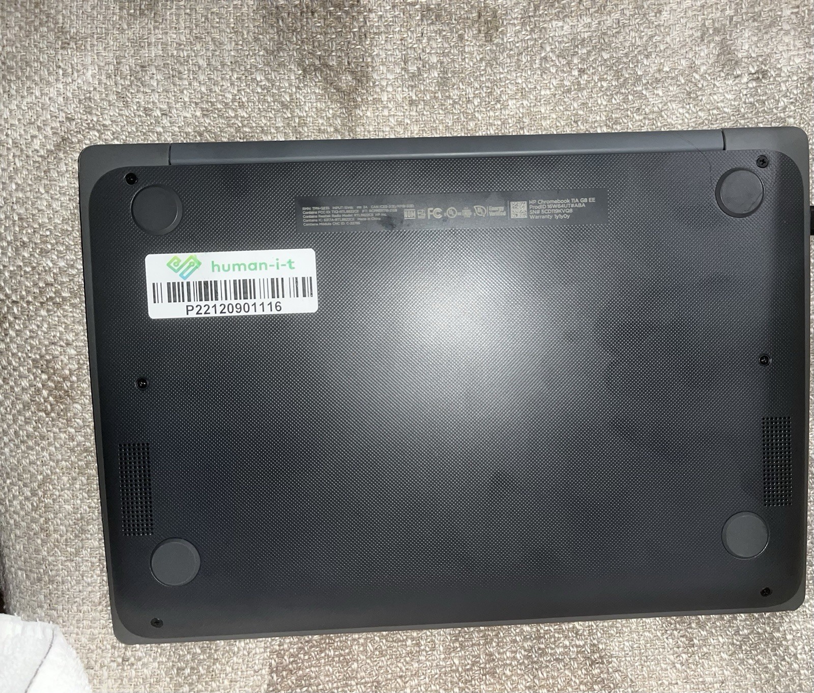HP Chromebook 11A G8 EE Factory Reset For New User