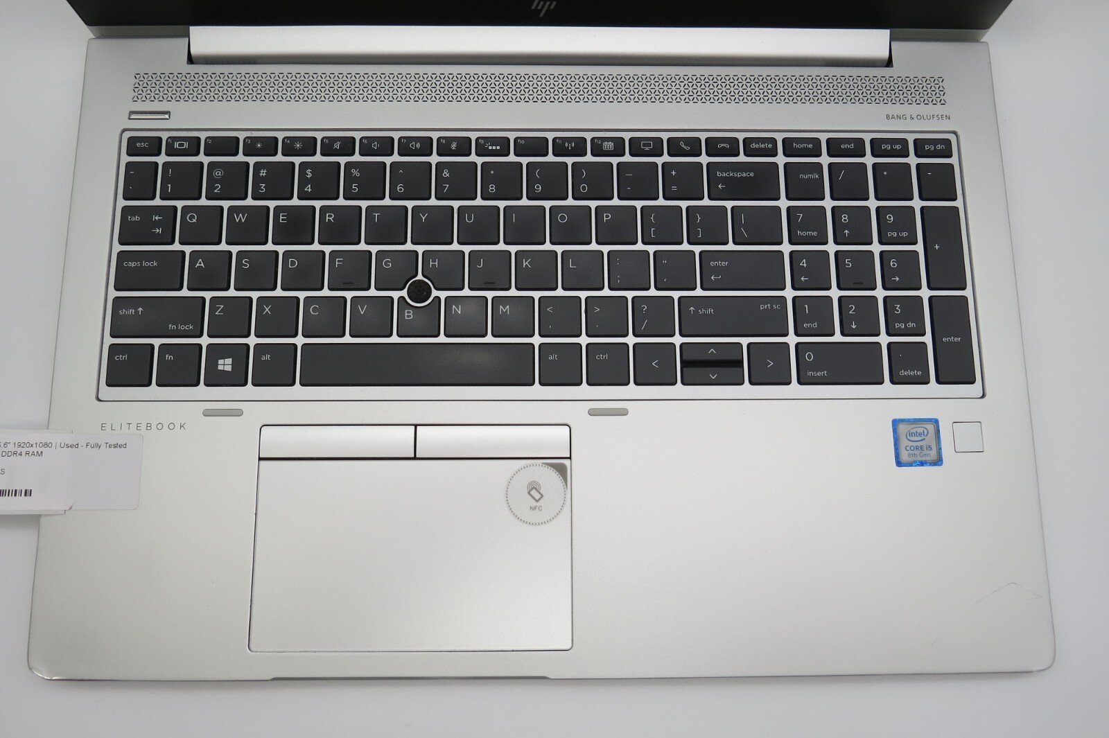 HP EliteBook 850 G6-15.6″-i5-8265U@1.60GHz-16GB RAM-256GB M.2 NVME-NO OS *READ*