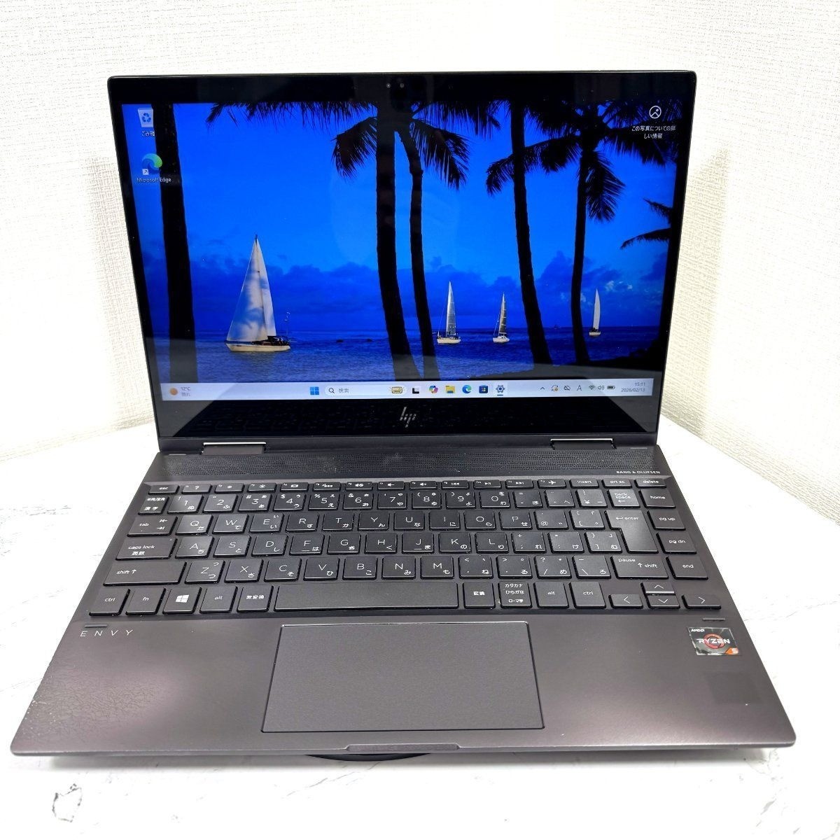 HP Envy x360 Convertible 13-ag0xxx Ryzen 5 2500U Windows 11 RAM 8GB SSD 256GB