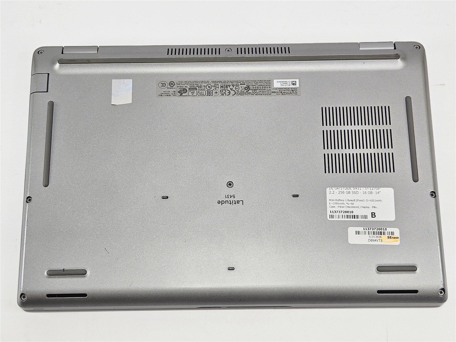 Dell 14″ Latitude 5431 P137G Intel Core i7-1270P 16GB RAM 256GB SSD Notebook
