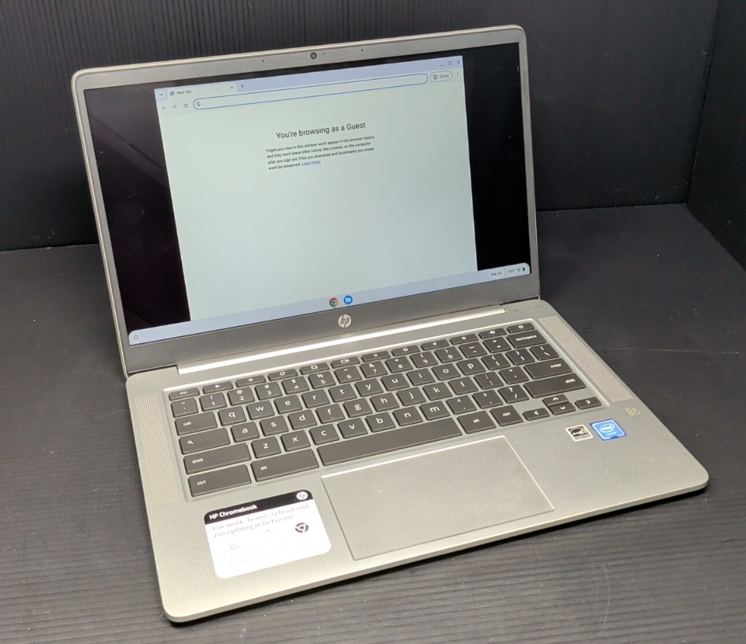 HP Chromebook 14 14a-na0023cl FHD 64GB N4020 4GB RAM