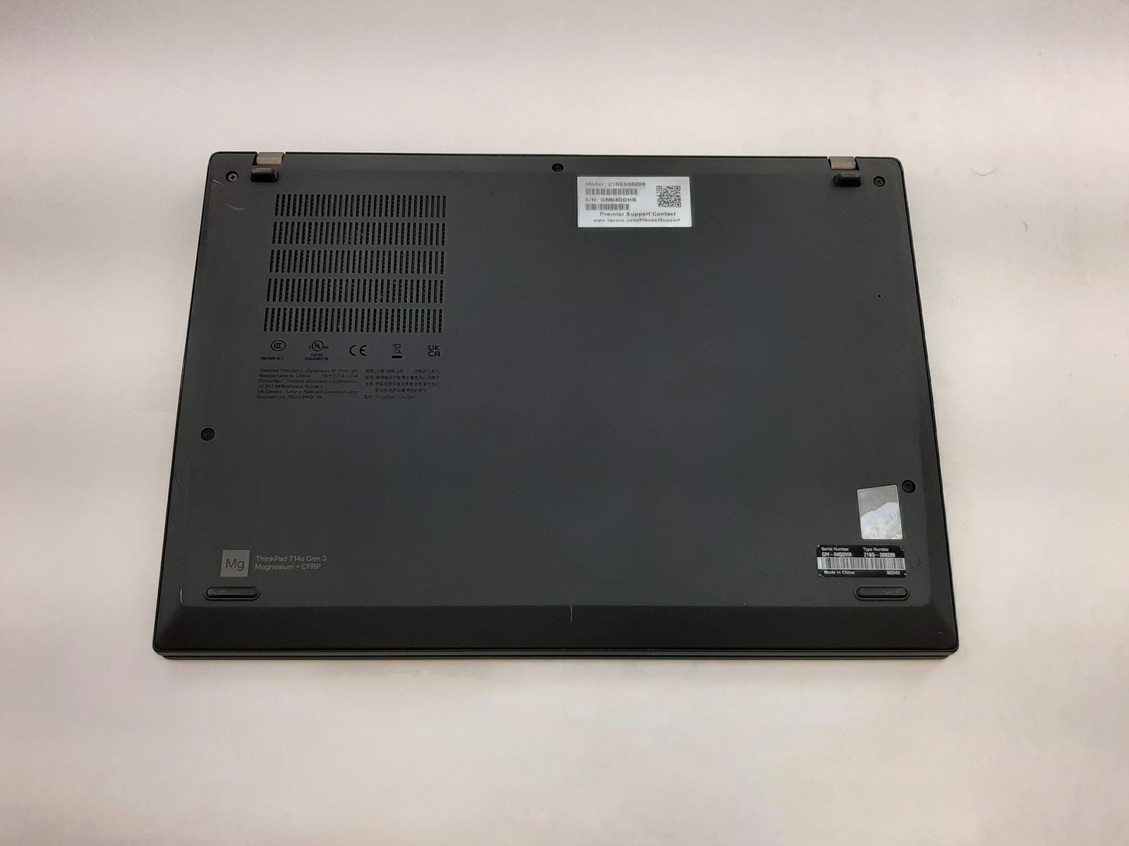 Lenovo ThinkPad T14s Gen 3 i5-1250P 16GB RAM 256GB NVMe Marks Part/Repair C3*140