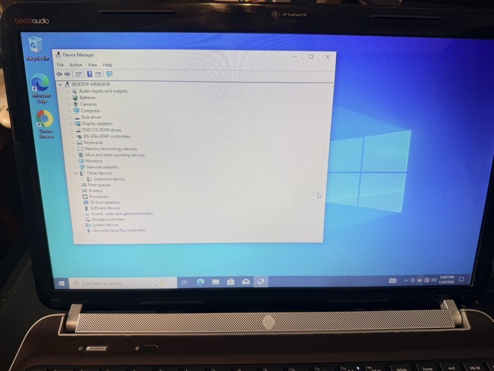 HP Pavilion DV6-6C35DX AMD A8-3520 1.6GHz, 6GB Ram, 600GB HDD, Windows 10