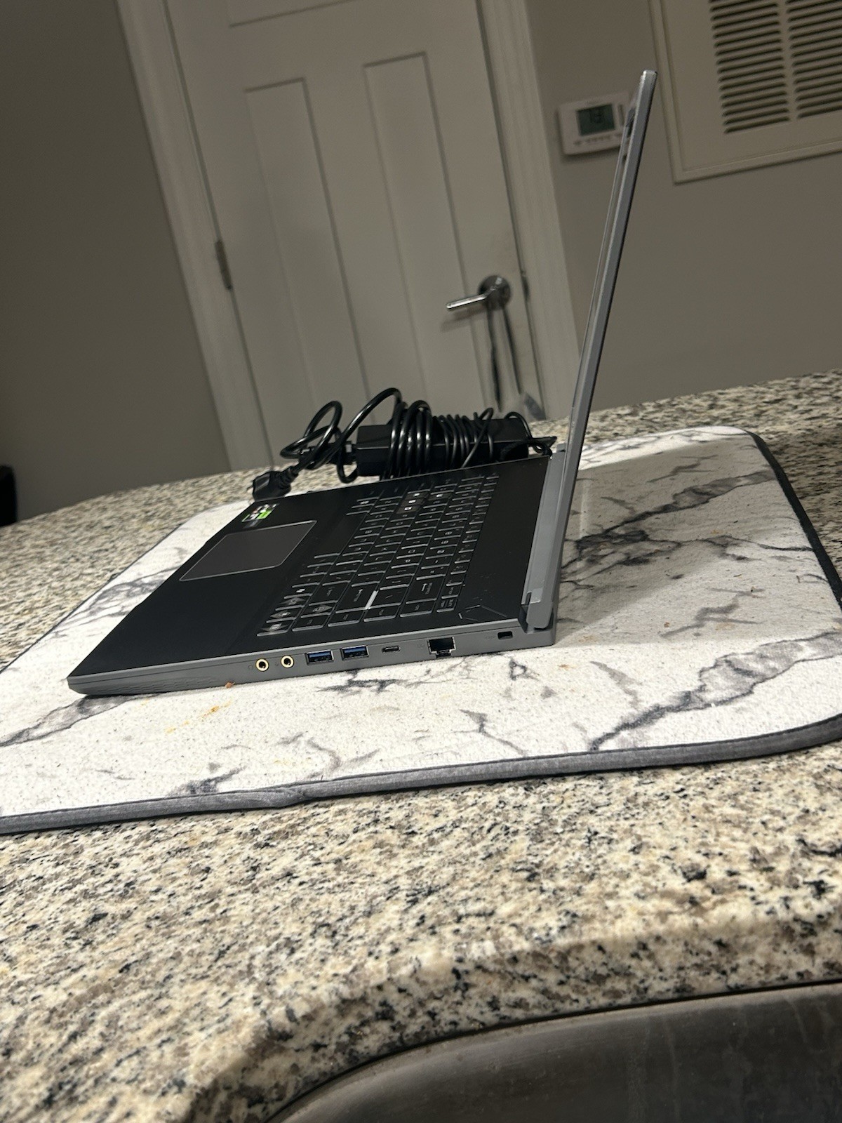 MSI Gaming Laptop AMD Ryzen 5 NVIDIA GeForce RTX Backlit Keyboard Gray HDMI