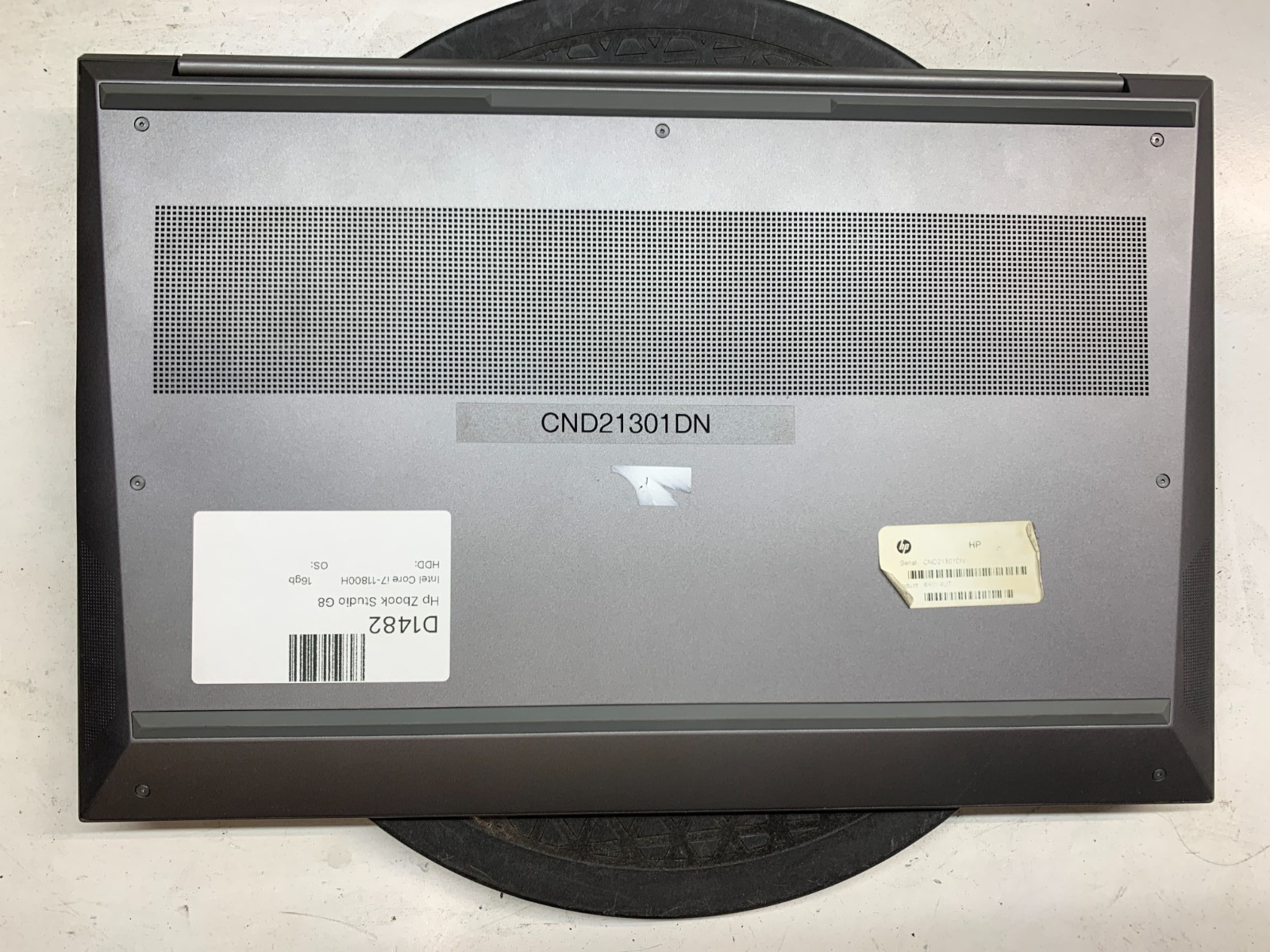 HP Zbook Studio G8 Intel Core i7-11800H 2.3GHz 16GB Ram 512GB SSD Nvidia T1200