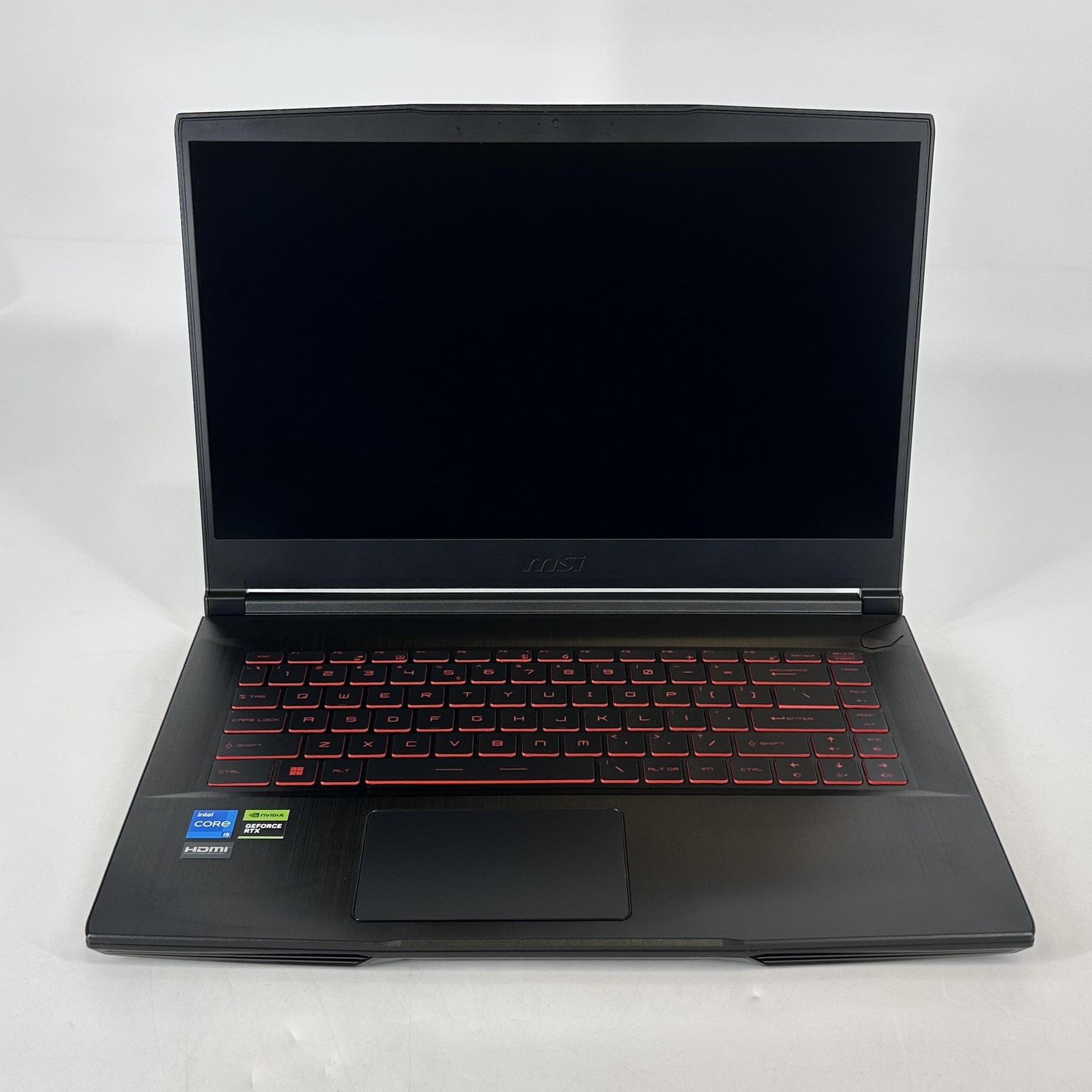MSI Thin GF63 15.6 FHD 2.0 GHz i5-12450H 16GB 512GB SSD RTX 2050 Very Good
